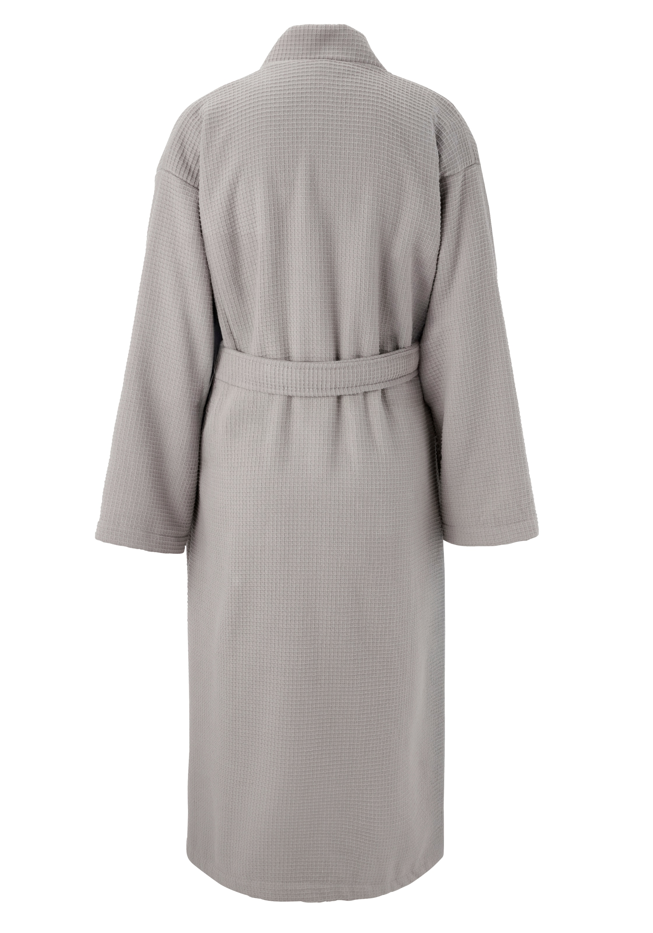 OTTO home Unisex-Bademantel »Merida, Waffelpiqué, Premium Qualität, 500 g/m², Morgenmantel« 1 Stk. Hotelbademantel, dicke Qualität, S-2XL, auch ideal für Sauna & Spa