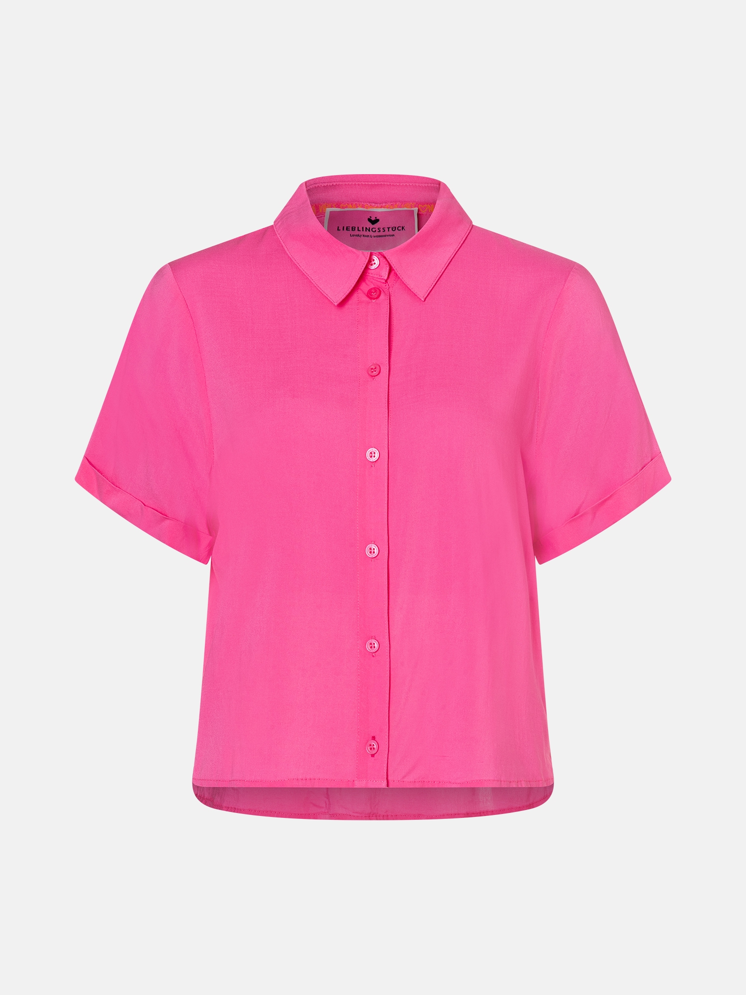 Lieblingsstück Hemdbluse »RulaEP« mit Umschlagsaum an den Ärmeln, lockerer Fit
