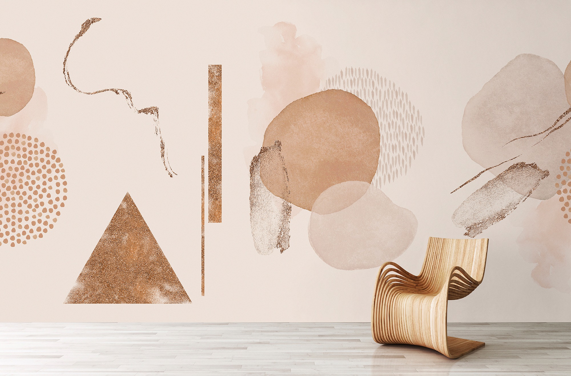 living walls Fototapete »Walls by Patel Gold Mine« glatt Vlies, Wand günstig online kaufen