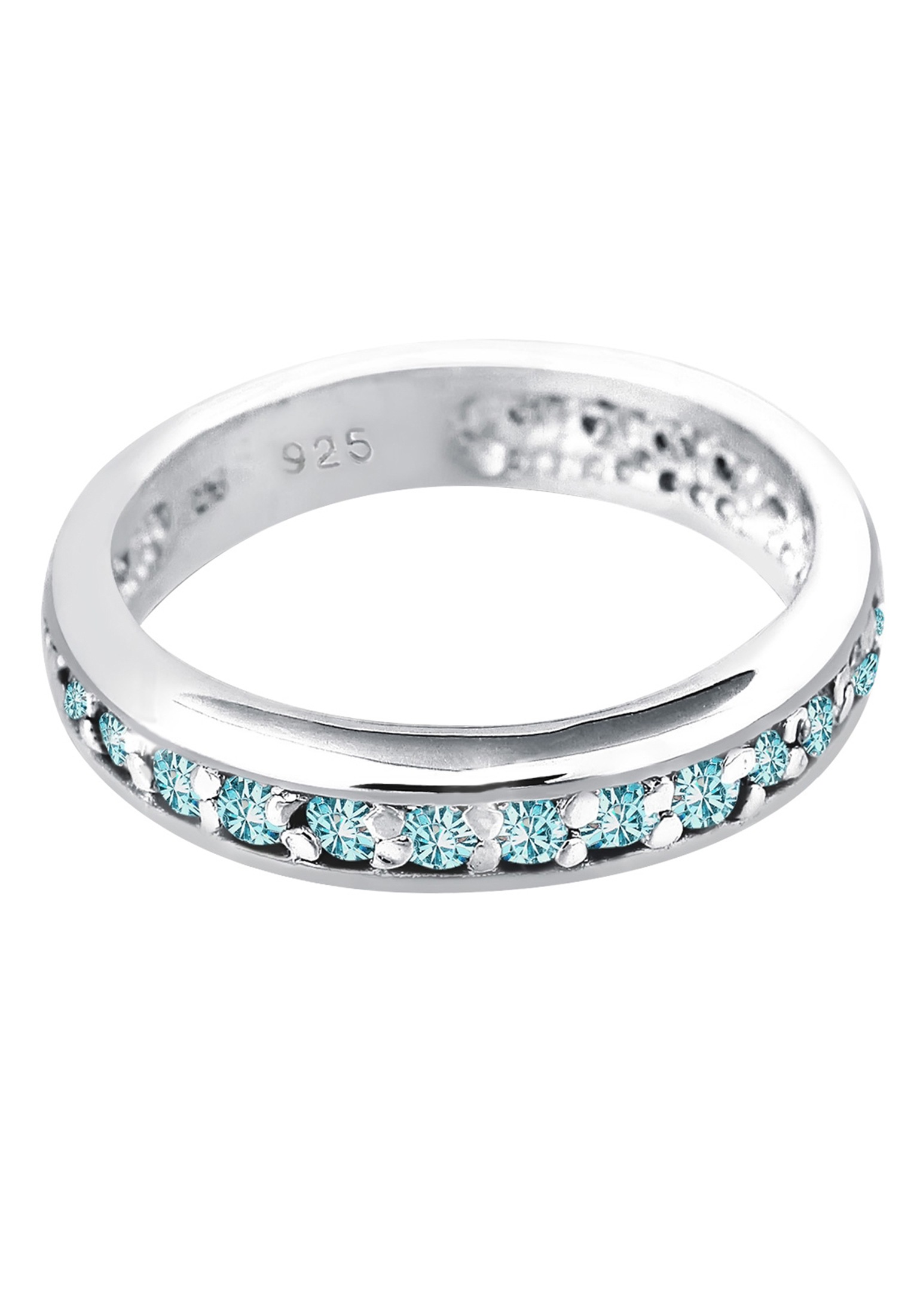 Elli Fingerring »Memoire Kristalle 925 Silber«