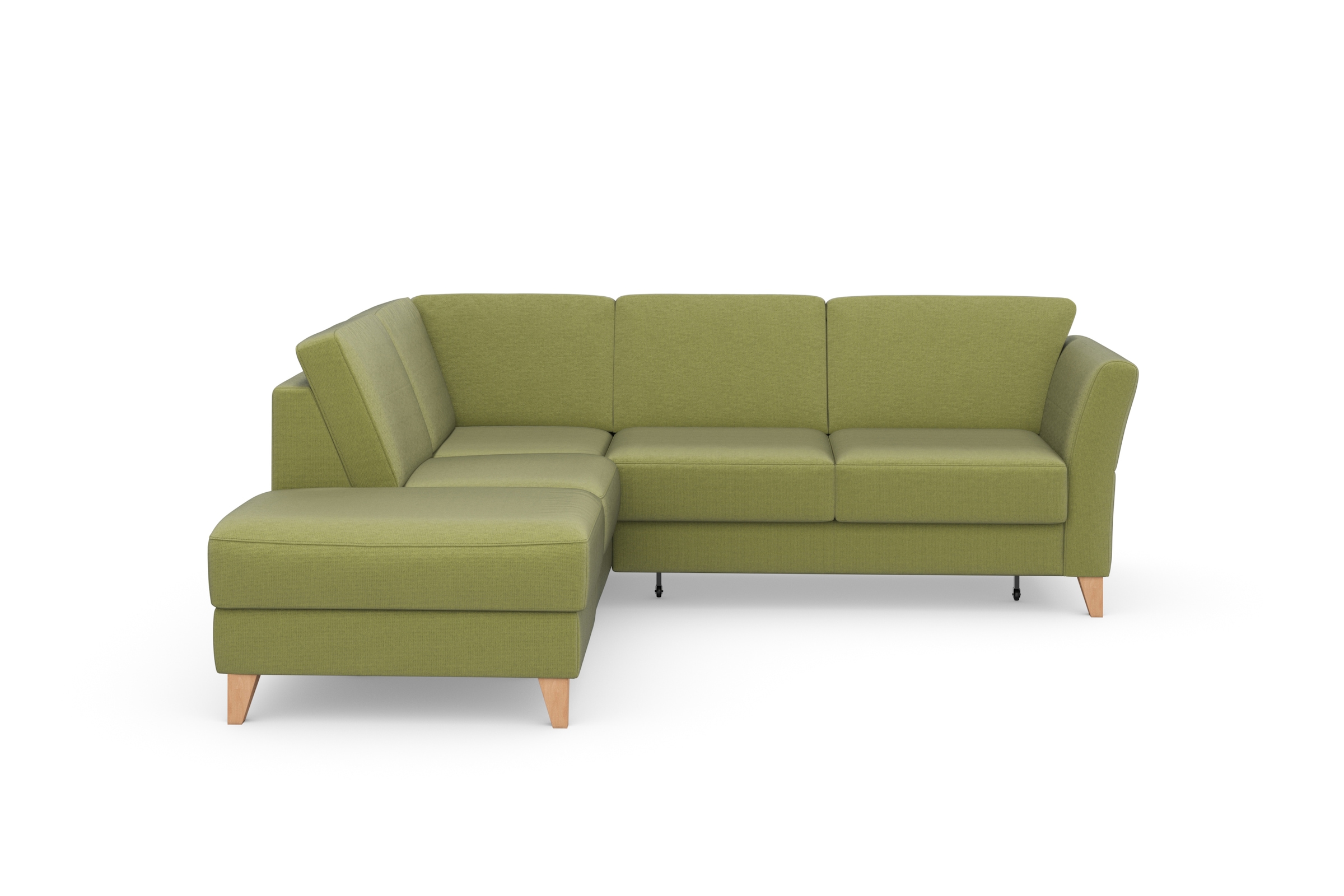 sit&more Ecksofa "Visby L-Form", Wahlweise mit Bettfunktion und Stauraum, f günstig online kaufen