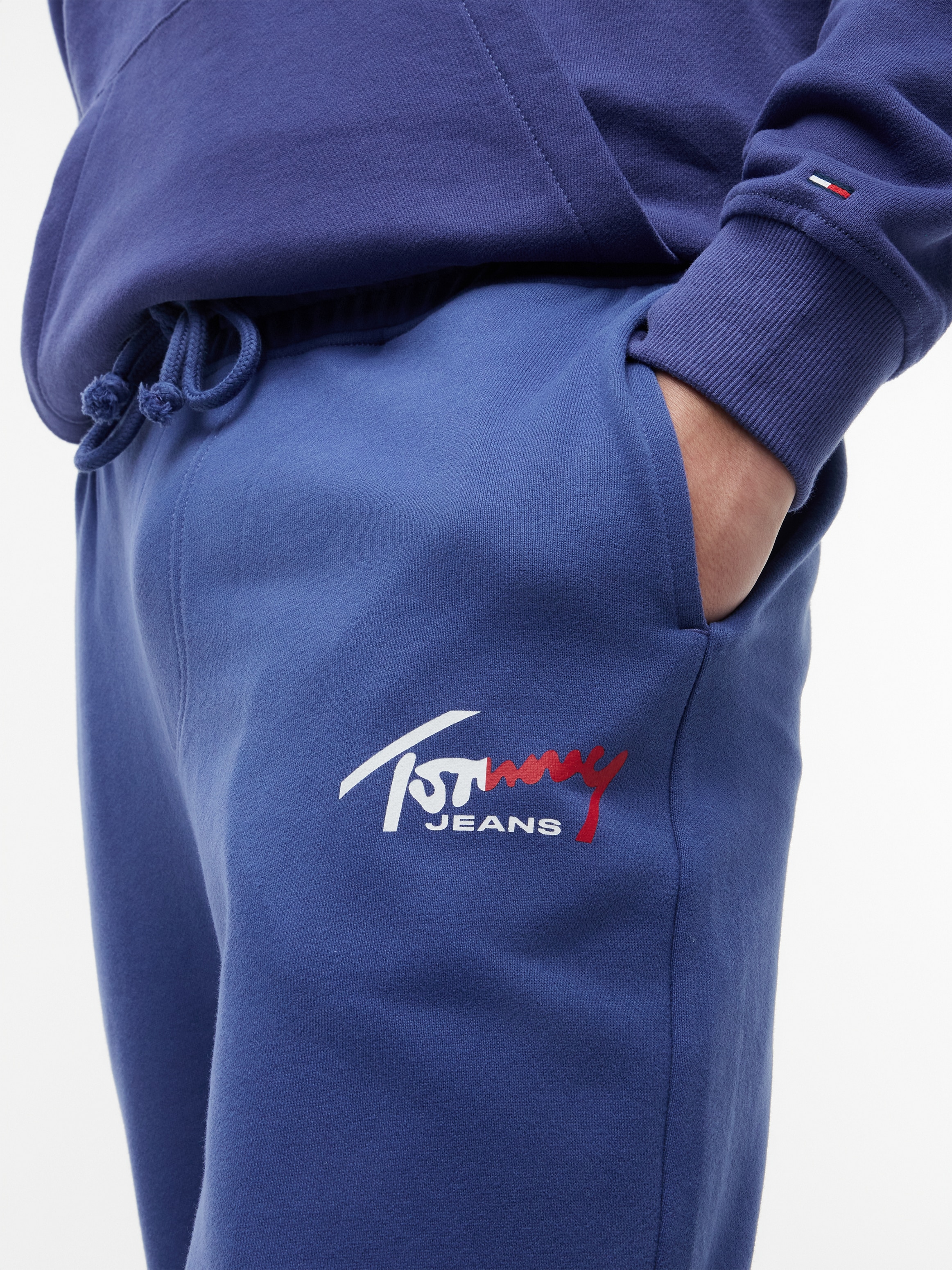 Tommy Jeans Jogginghose »TJM REGULAR SIGNATURE«  mit Logo und Bündchen
