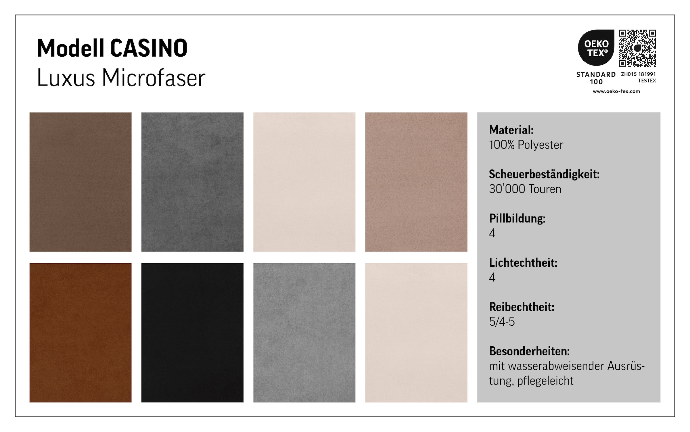 COTTA Hocker »Casino« Polstergarnitur, auch als Set erhältlich