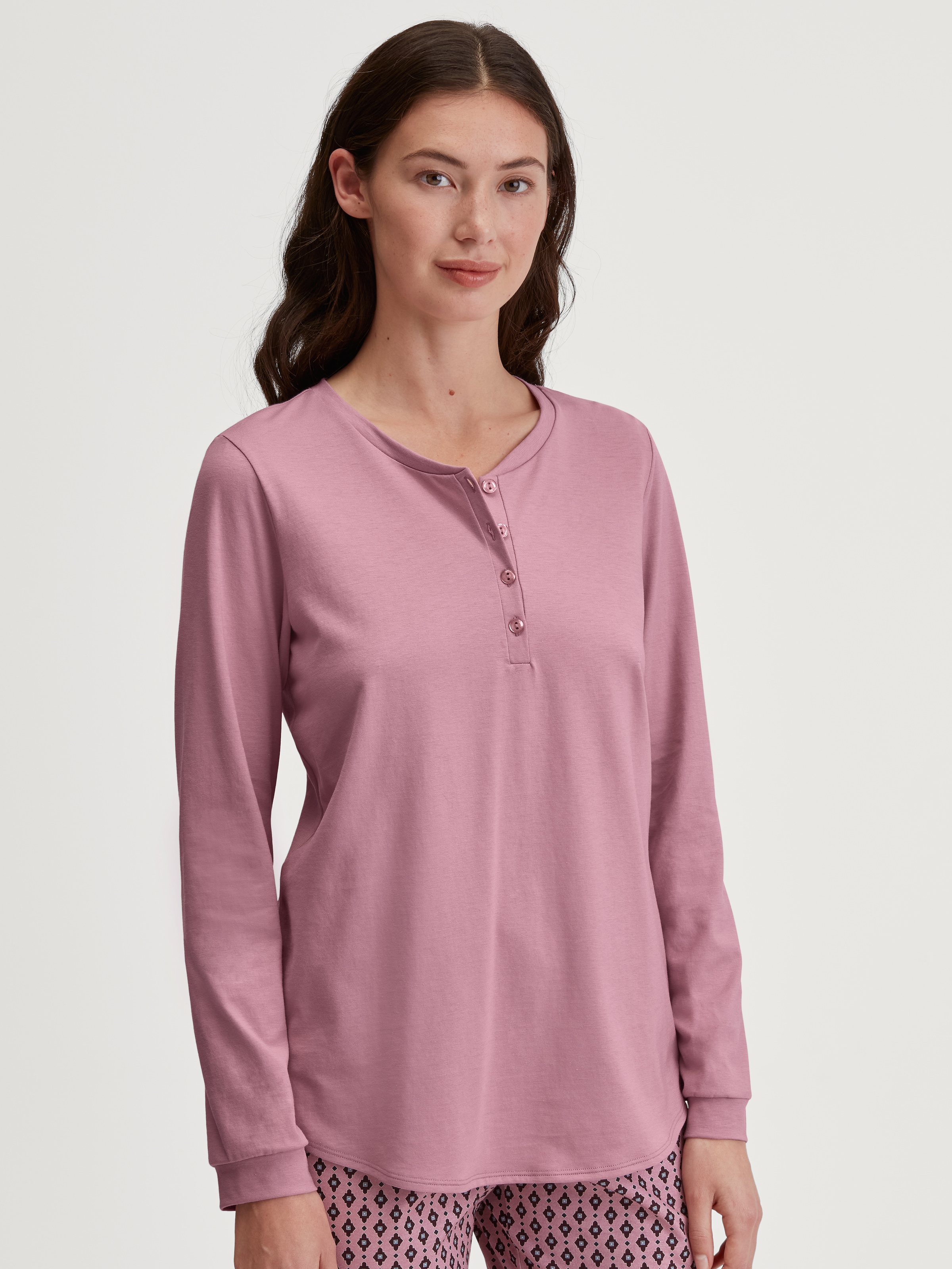 CALIDA Langarmshirt »Favourites Botanic« lilas XXS (32/34) XXS (32/34)