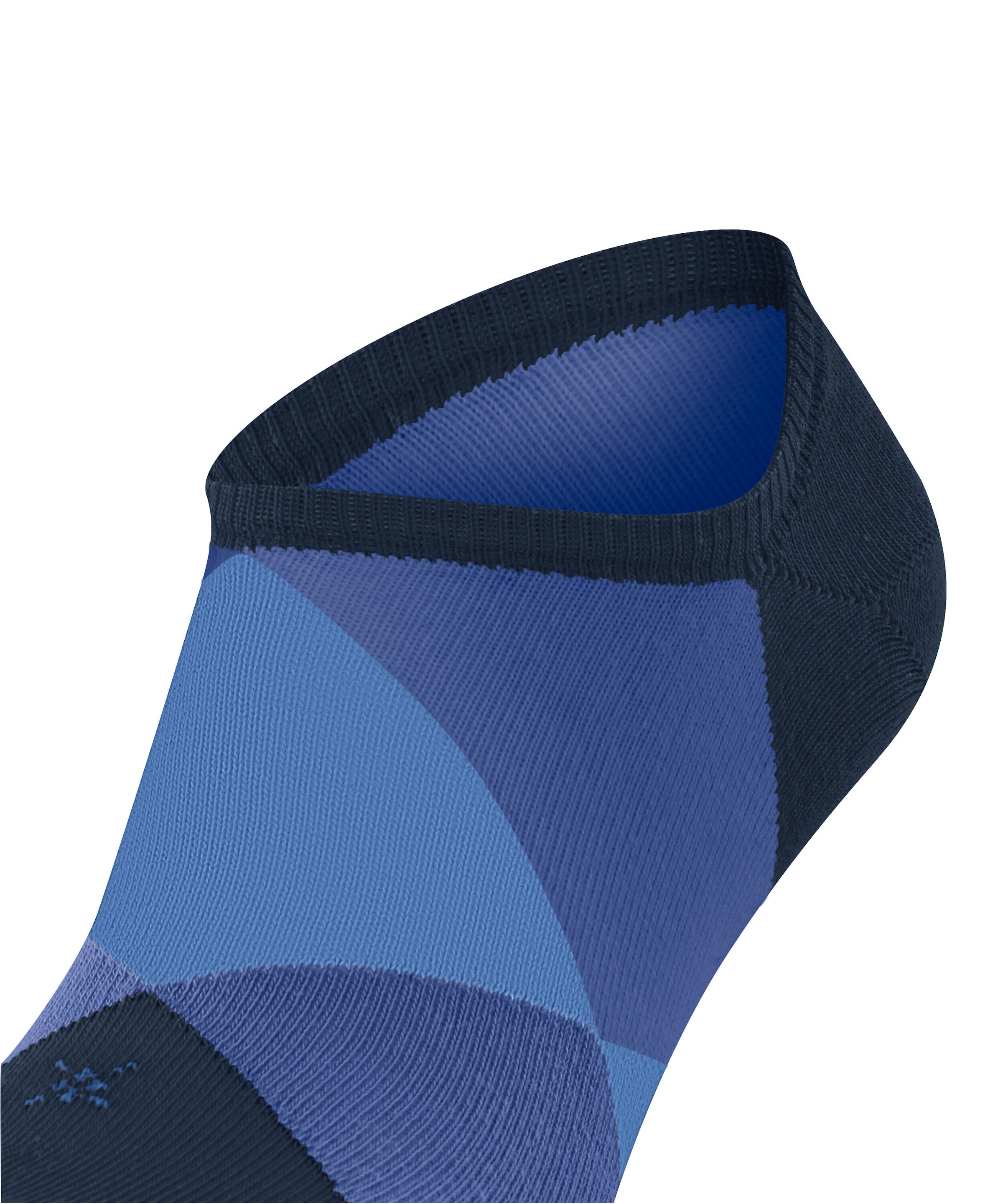 Burlington Sneakersocken »Clyde« verstärkt, knöchelfrei, kariert und aus weichem Material mit Muster