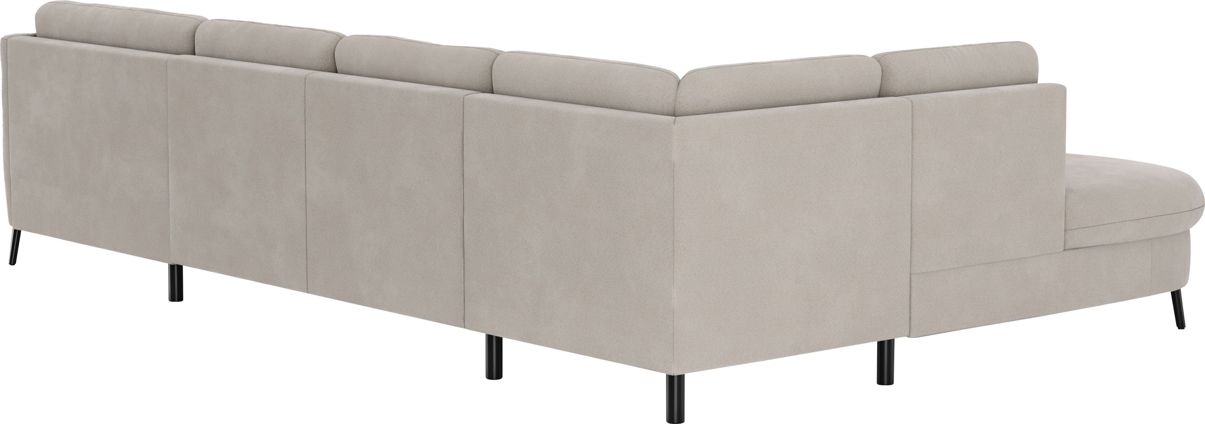 sit&more Wohnlandschaft »Soul U-Form«, wahlweise mit Bettfunktion und Bettkasten oder Schubkasten