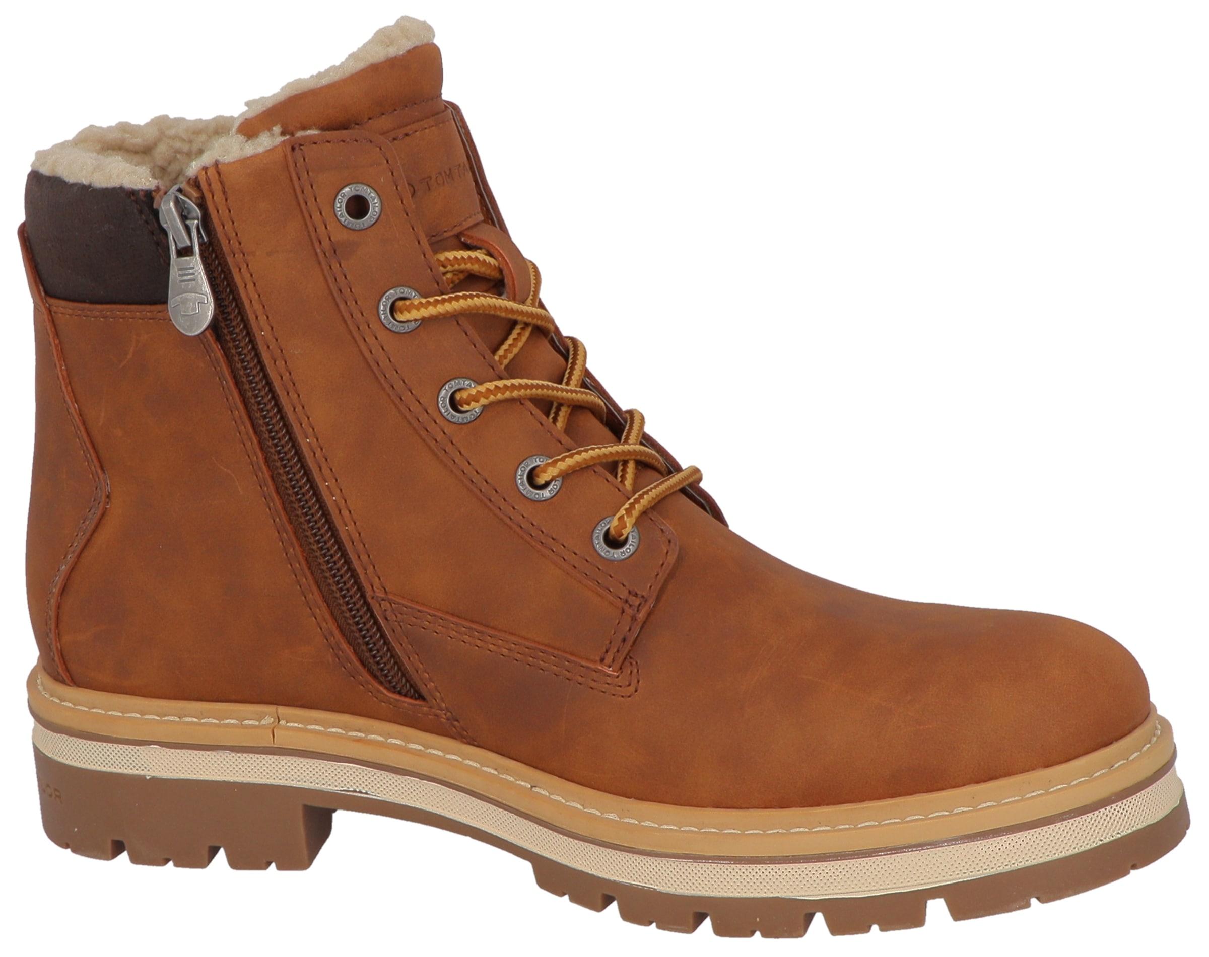 TOM TAILOR Winterboots, mit gepolstertem Schaftrand