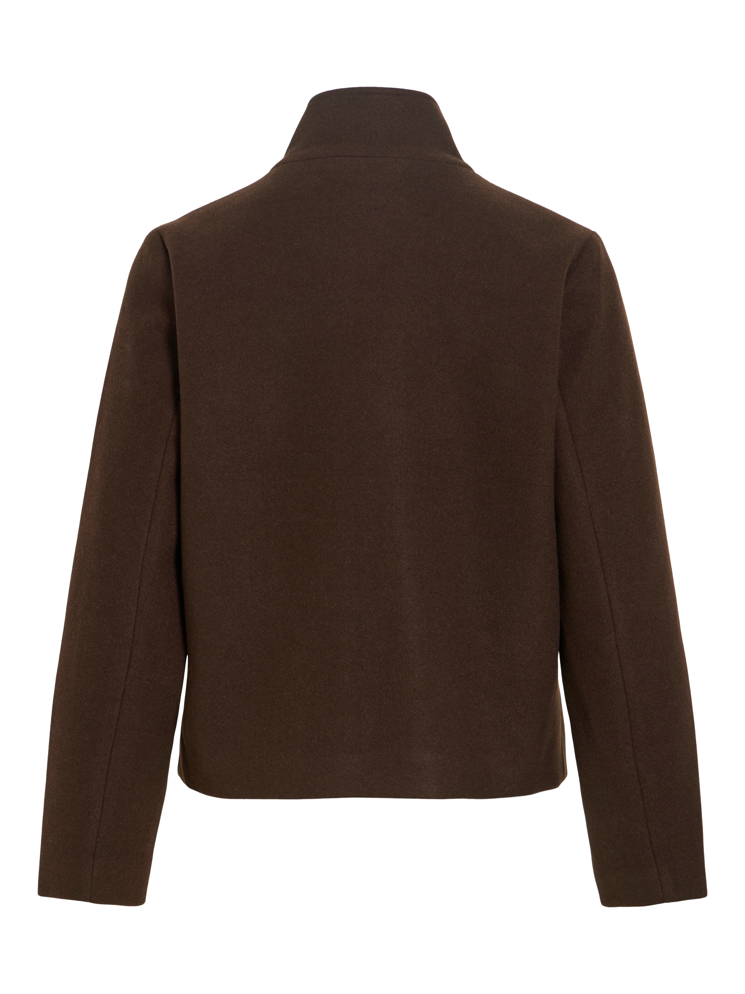 Vila Kurzjacke »VICLAUDIA L/S HIGH NECK SHORT JKT- NOOS« Kunstfaser