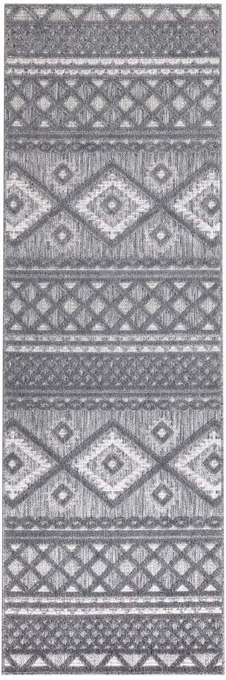 Carpet City Teppich »In-& Outdoorteppich Santorini 435, 3D-Effekt, Boho-Look«, rechteckig, 5 mm Höhe, Wetterfest & UV-beständig für Terrasse, Balkon, Küche, Flur