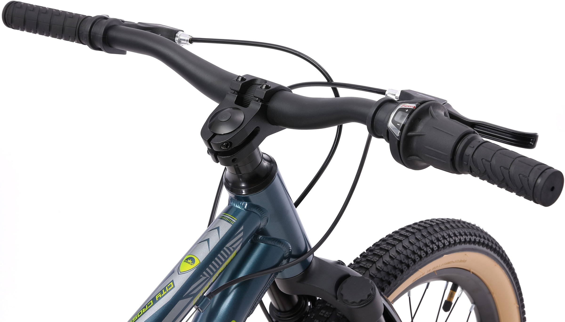 Bikestar Jugendfahrrad, 7 Gang, Shimano, RD-TY21 Schaltwerk, Kettenschaltung