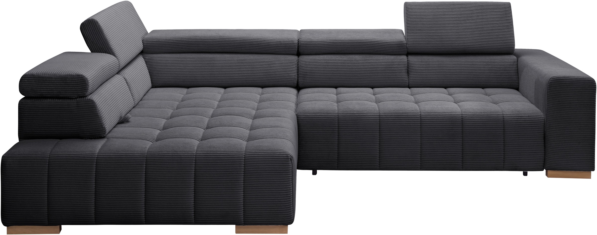 exxpo - sofa fashion Ecksofa »Elianos, hoher Sitzkomfort, aufwendige Kreuzs günstig online kaufen