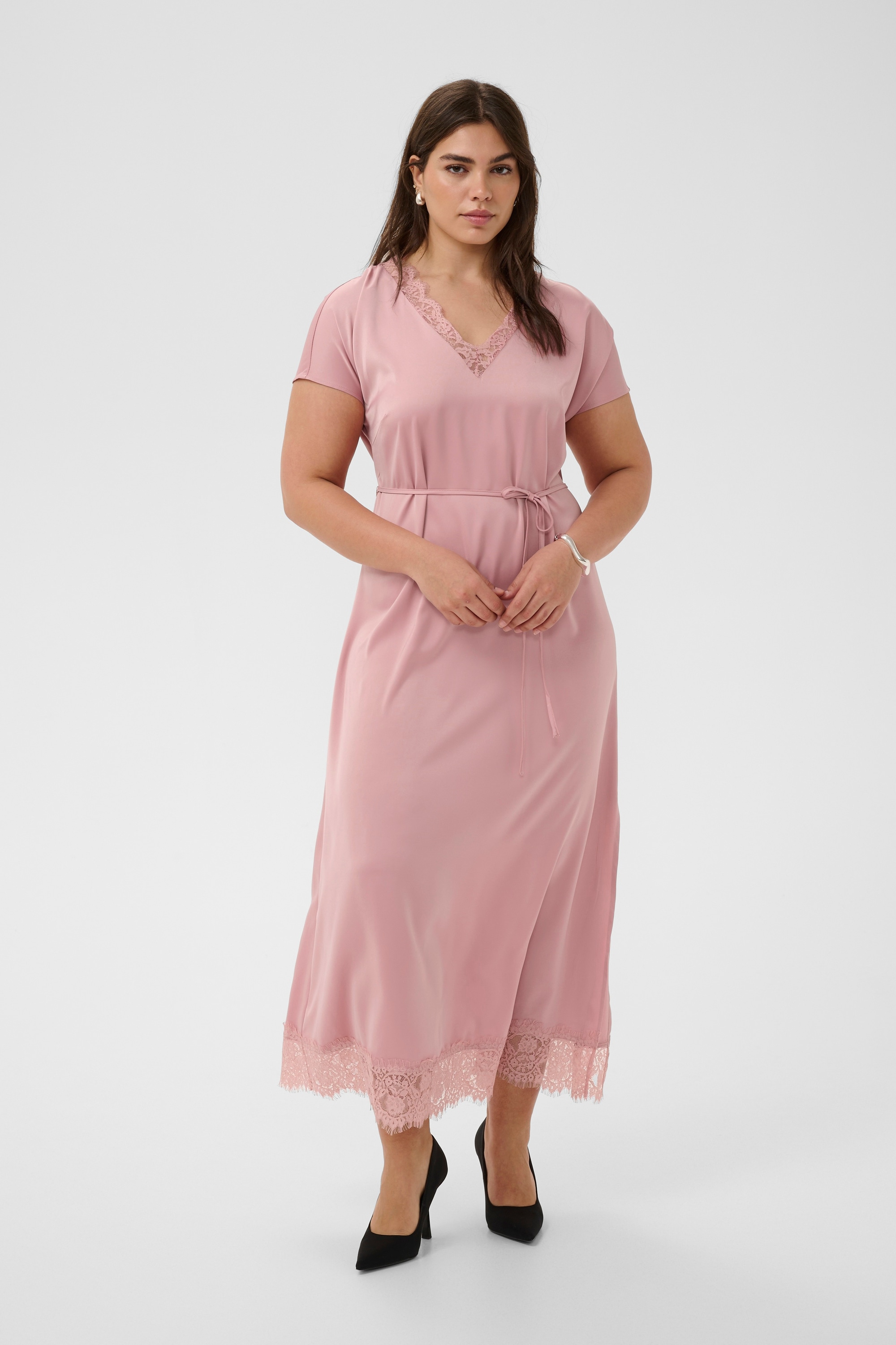 KAFFE Curve Midikleid »Kleid KCjamie«