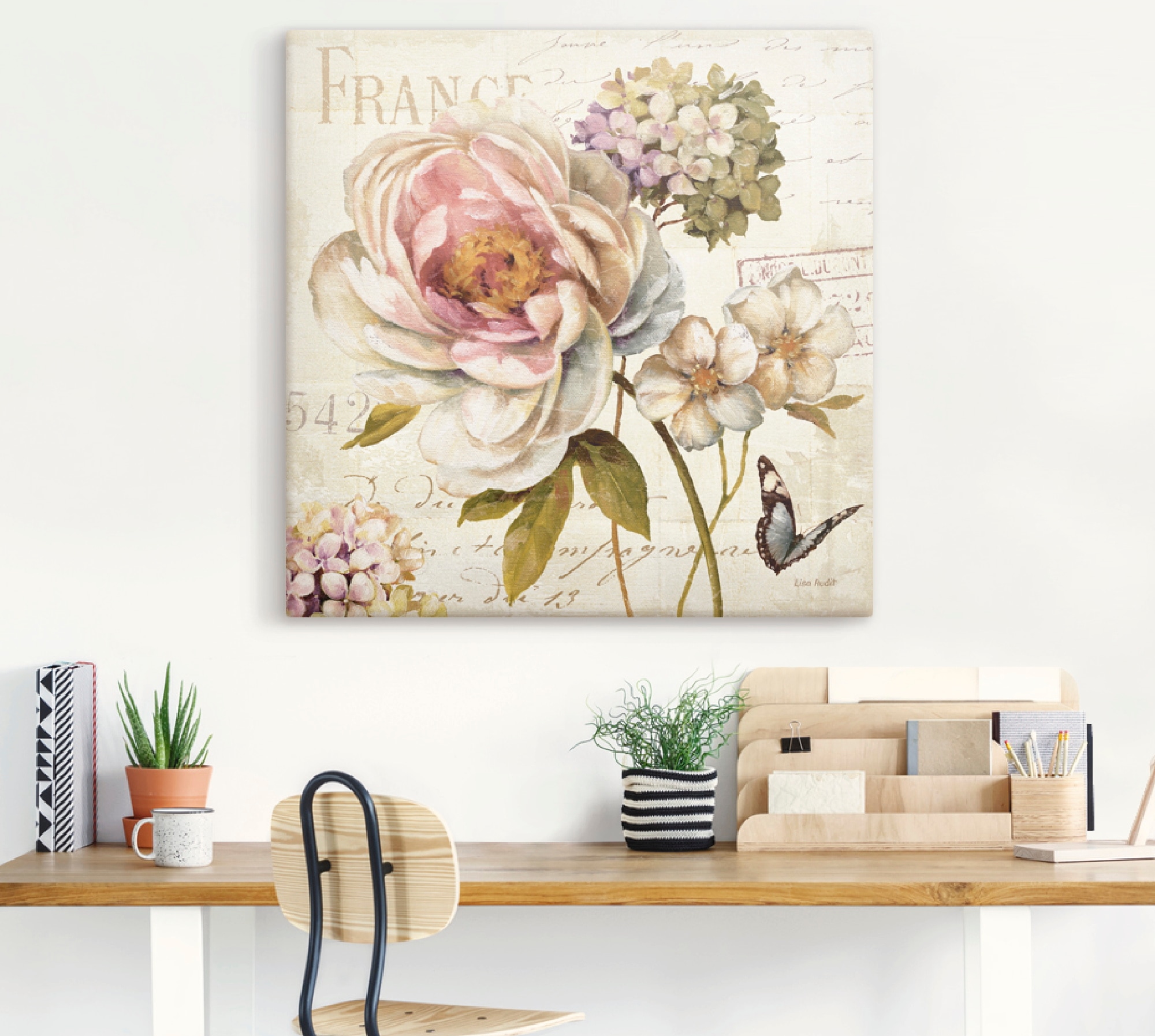 Artland Wandbild »Blumen III«, Blumen, (1 St.), als Leinwandbild, Poster in günstig online kaufen