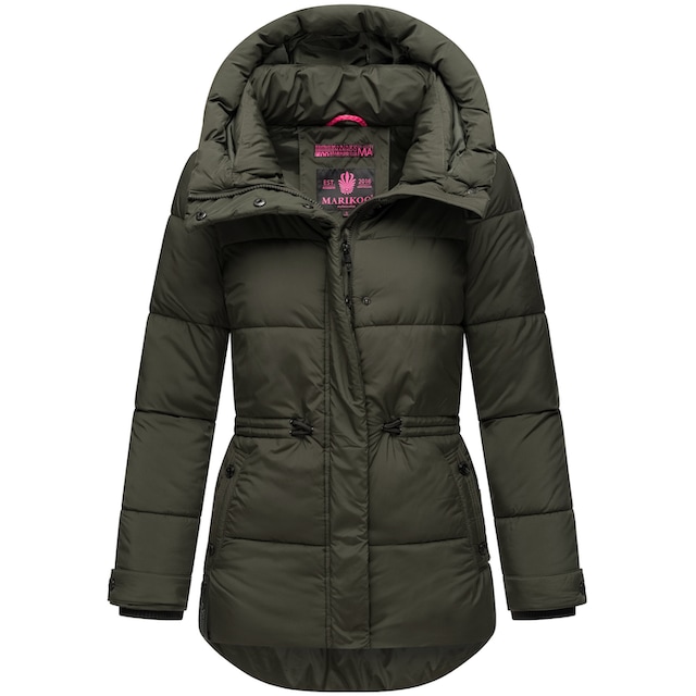 tailliertem kaufen Marikoo »Akumaa«, Winterjacke mit Schnitt