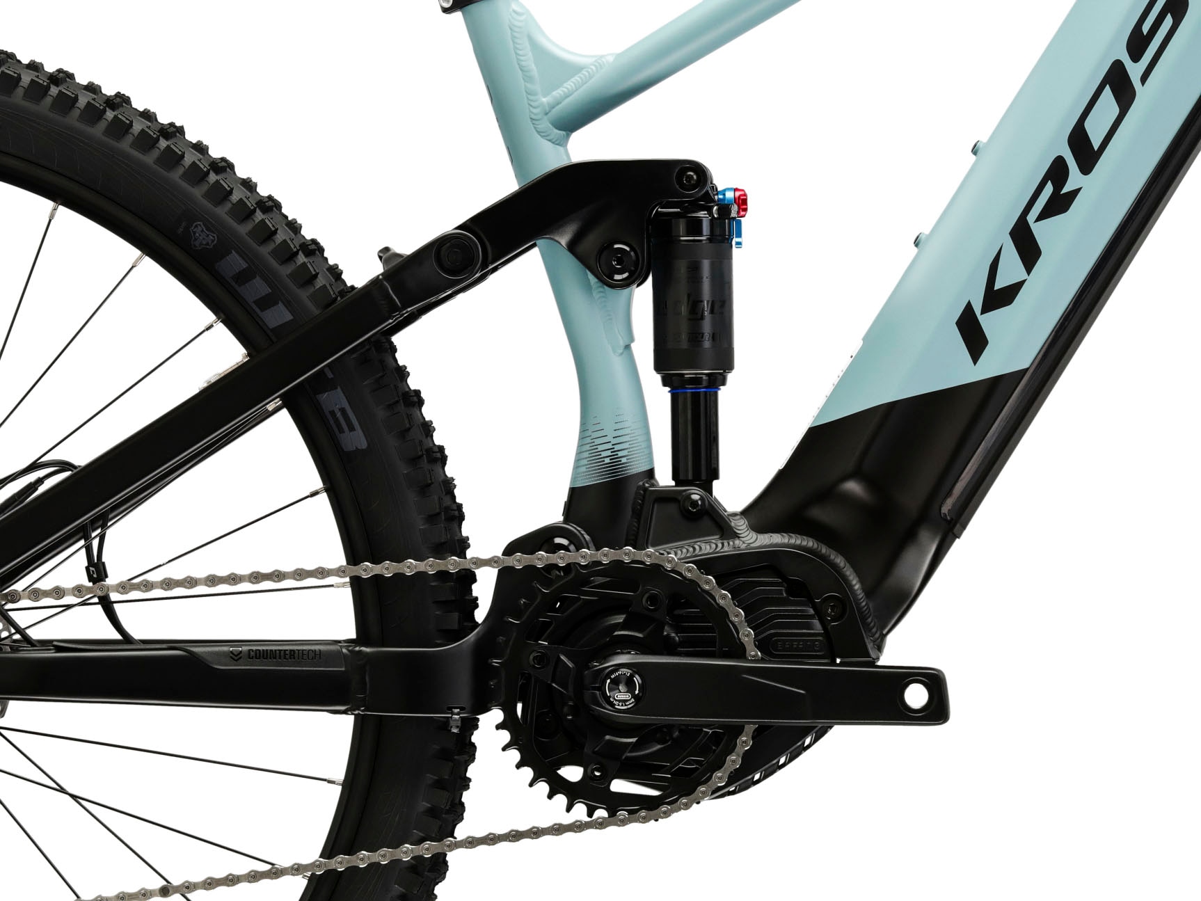 Kross E-Bike »KROSS E-MTB Grist Boost 1.0 29" blau«, 10 Gang, Shimano, CUES U6000, Mittelmotor 250 W, Pedelec, Elektrofahrrad für Damen und Herren