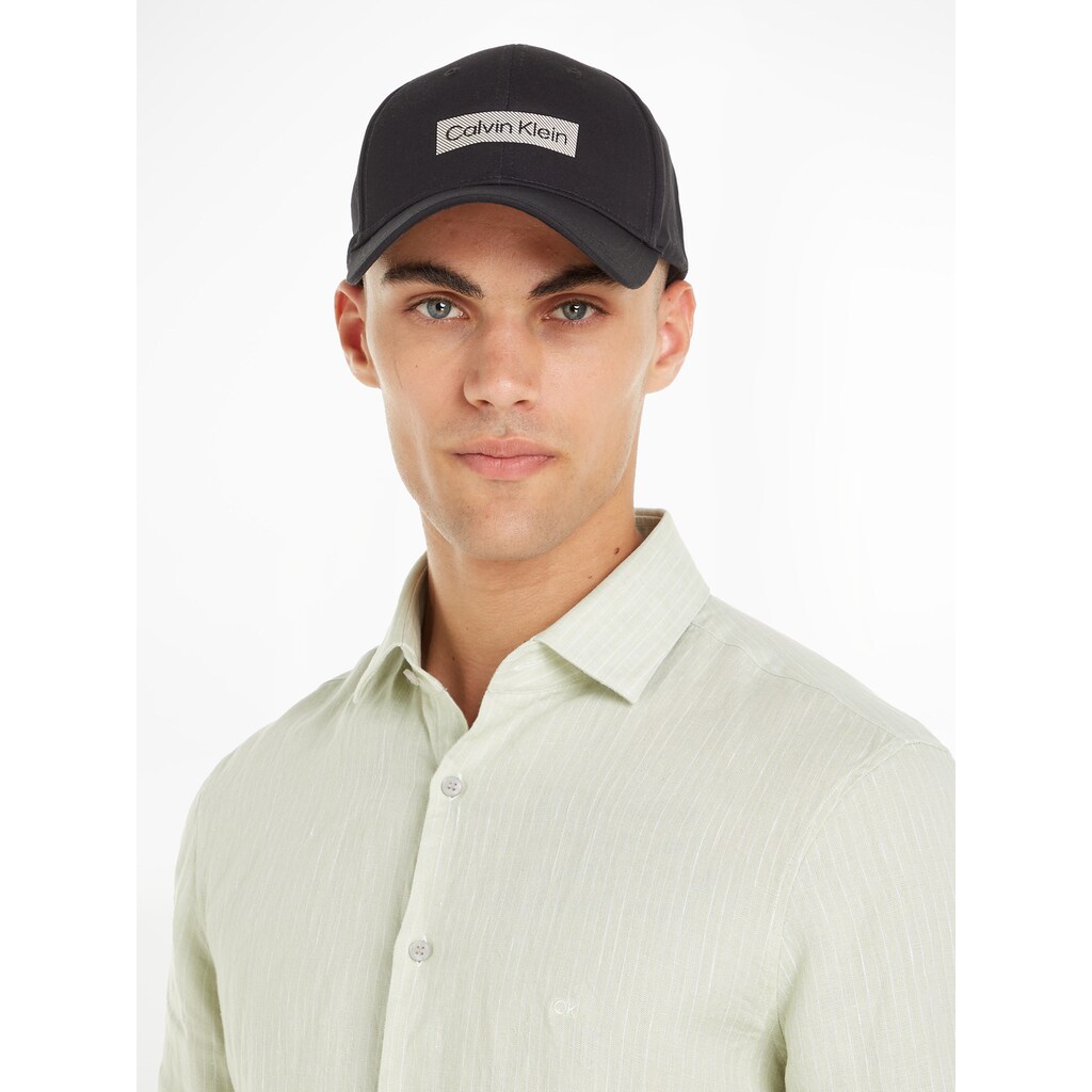 Calvin Klein Baseball Cap »RTW EMBROIDERED LOGO BB CAP«