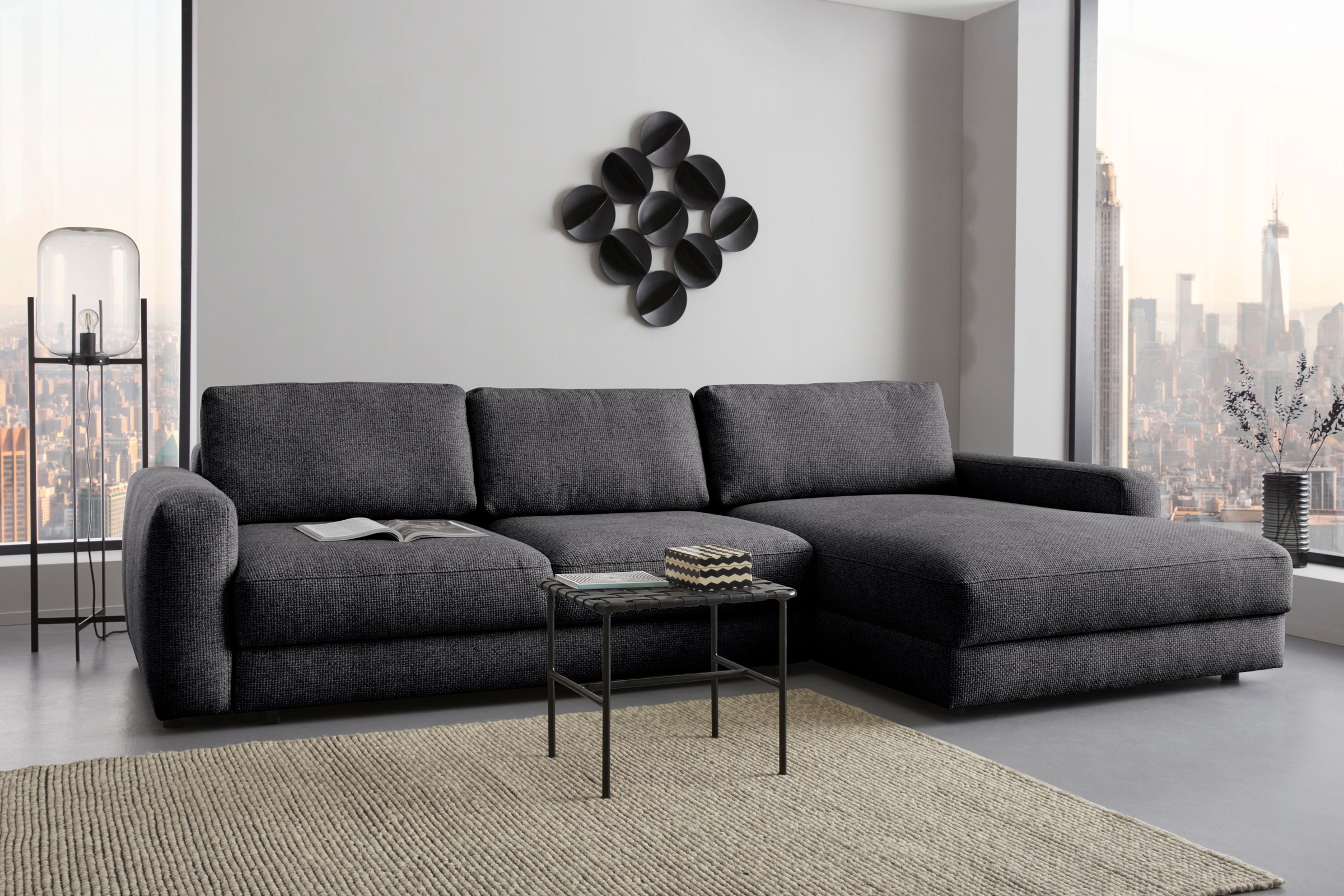Home affaire Ecksofa »Bloomfield, bequem und elegant, OTTOs Choice, Breite günstig online kaufen
