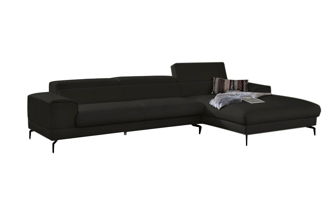 W.SCHILLIG Ecksofa »piedroo, Designsofa mit tollem Sitzkomfort, bequem, L-F günstig online kaufen