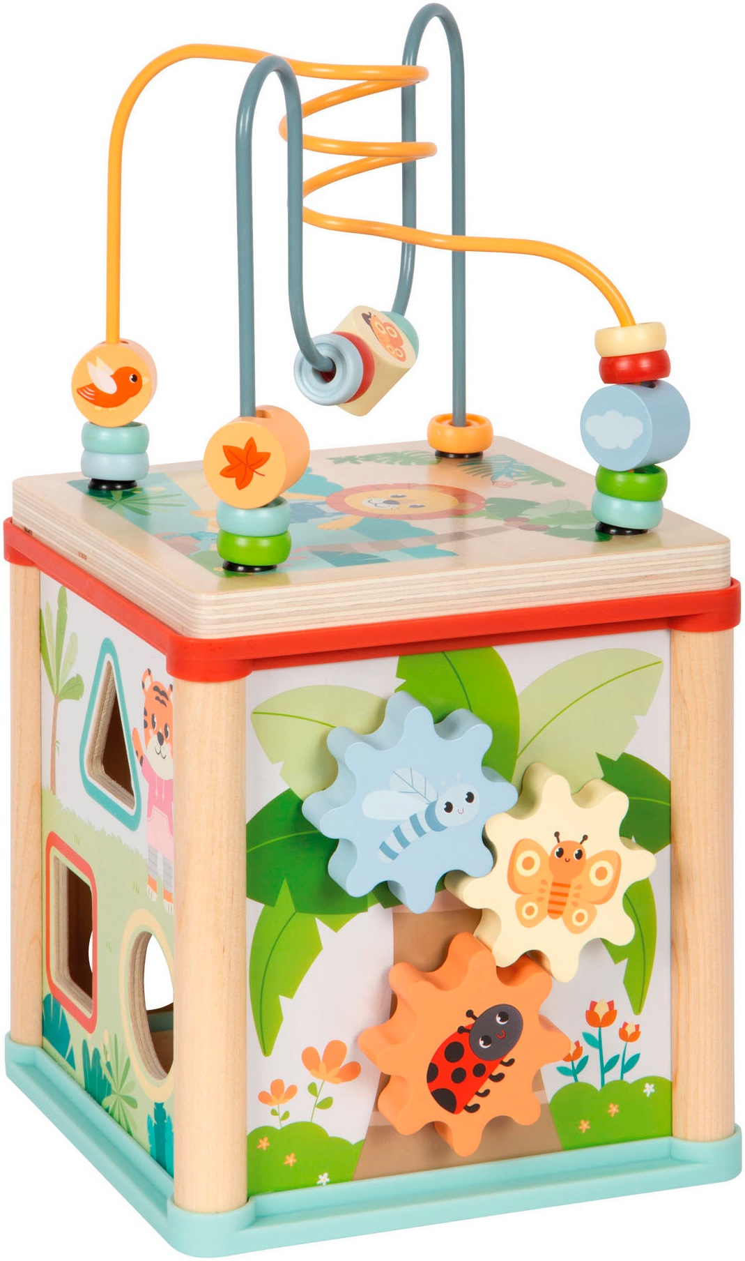 Small Foot Motorikwürfel »Jungle Friends«