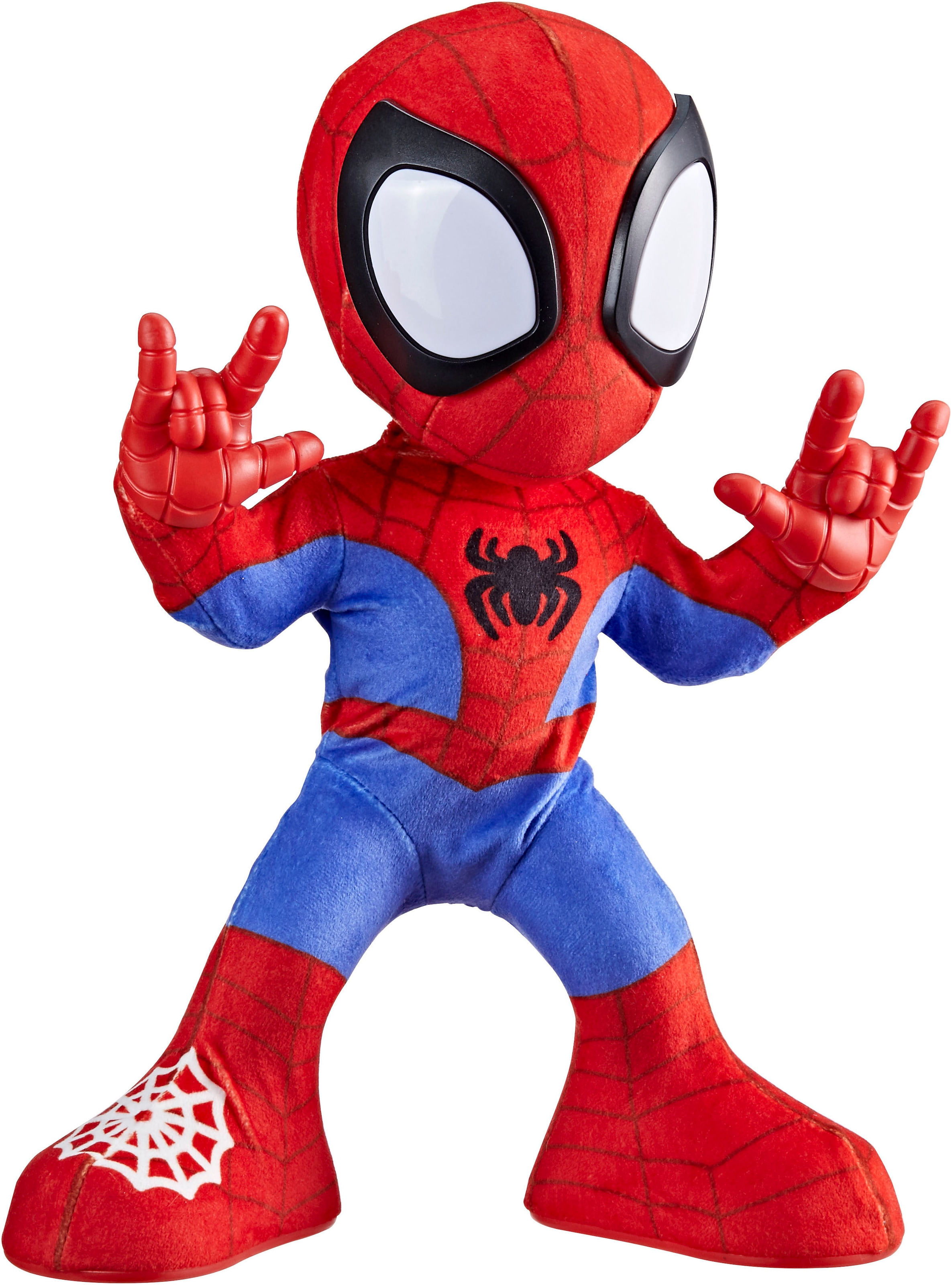 Hasbro Plüschfigur »Marvel Spidey und seine Super-Freunde Tanz- & Krabbelspaß Spidey«, mit Funktion