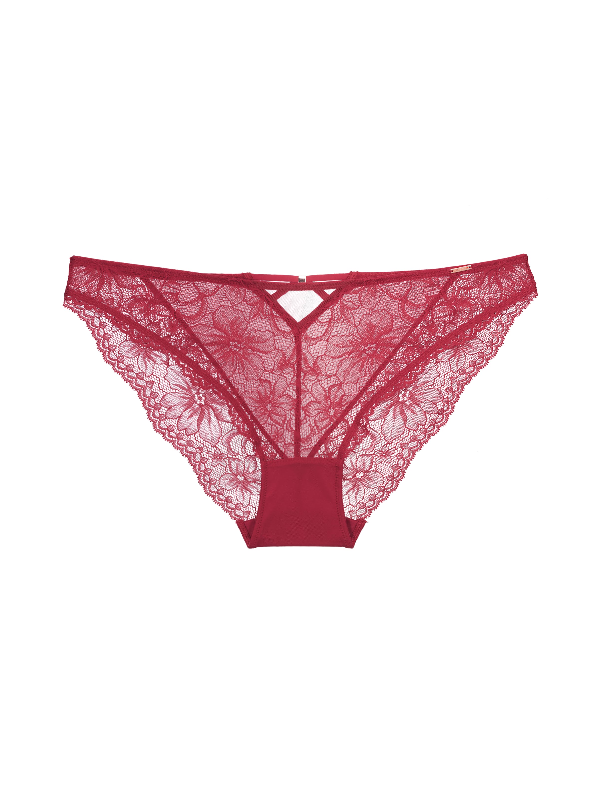 Dorina Slip »Jemma« florale Spitze, Mesh, elastisch, feminin