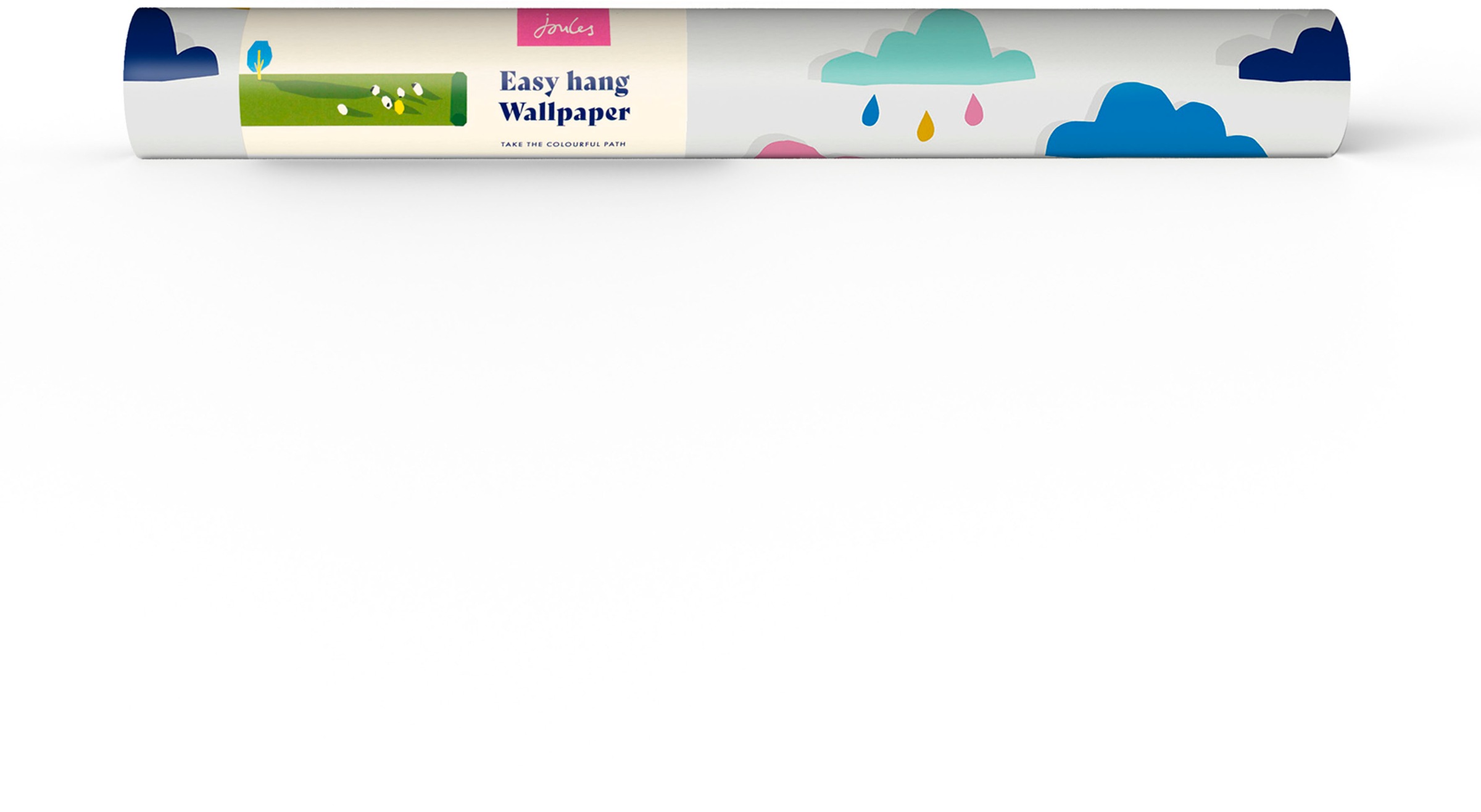Joules Vliestapete »Whatever the Weather White/Rainbow«, Motiv, Motiv