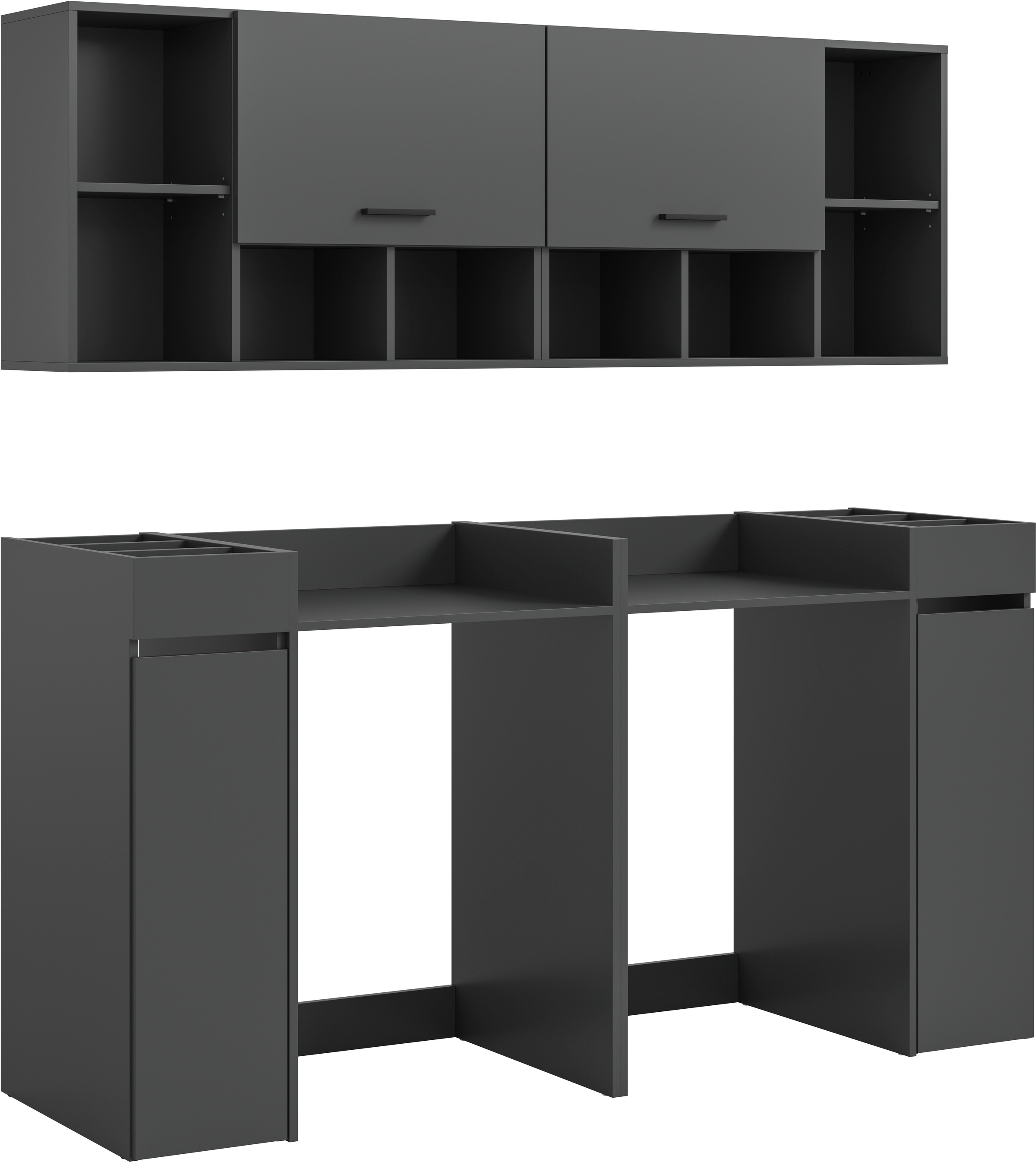 welltime Badmöbel-Set »FALAS, TOPSELLER!, 6-teilig, Hauswirtschaftsraum Set günstig online kaufen