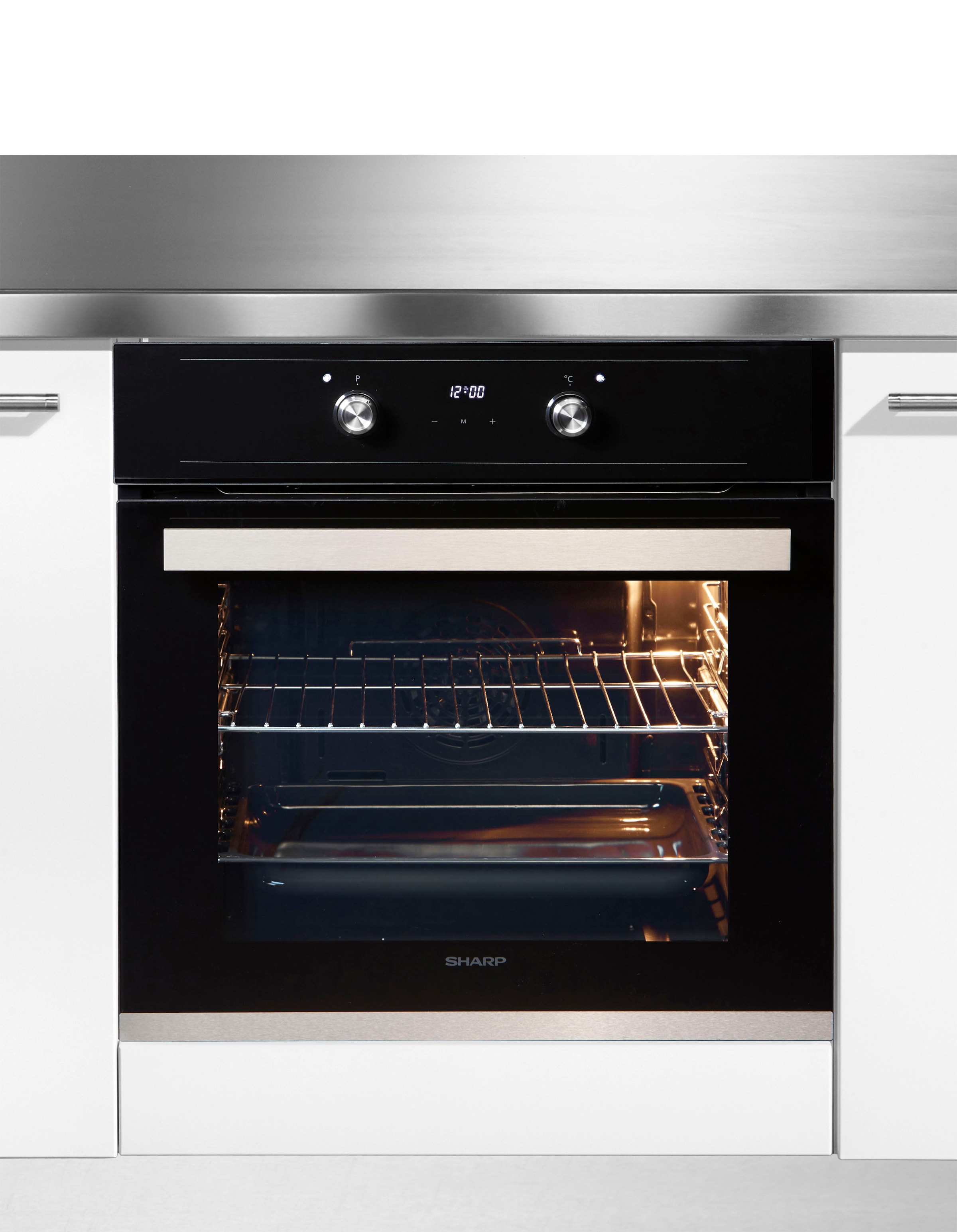 Sharp Einbaubackofen  »K-60D19BM1-EU«