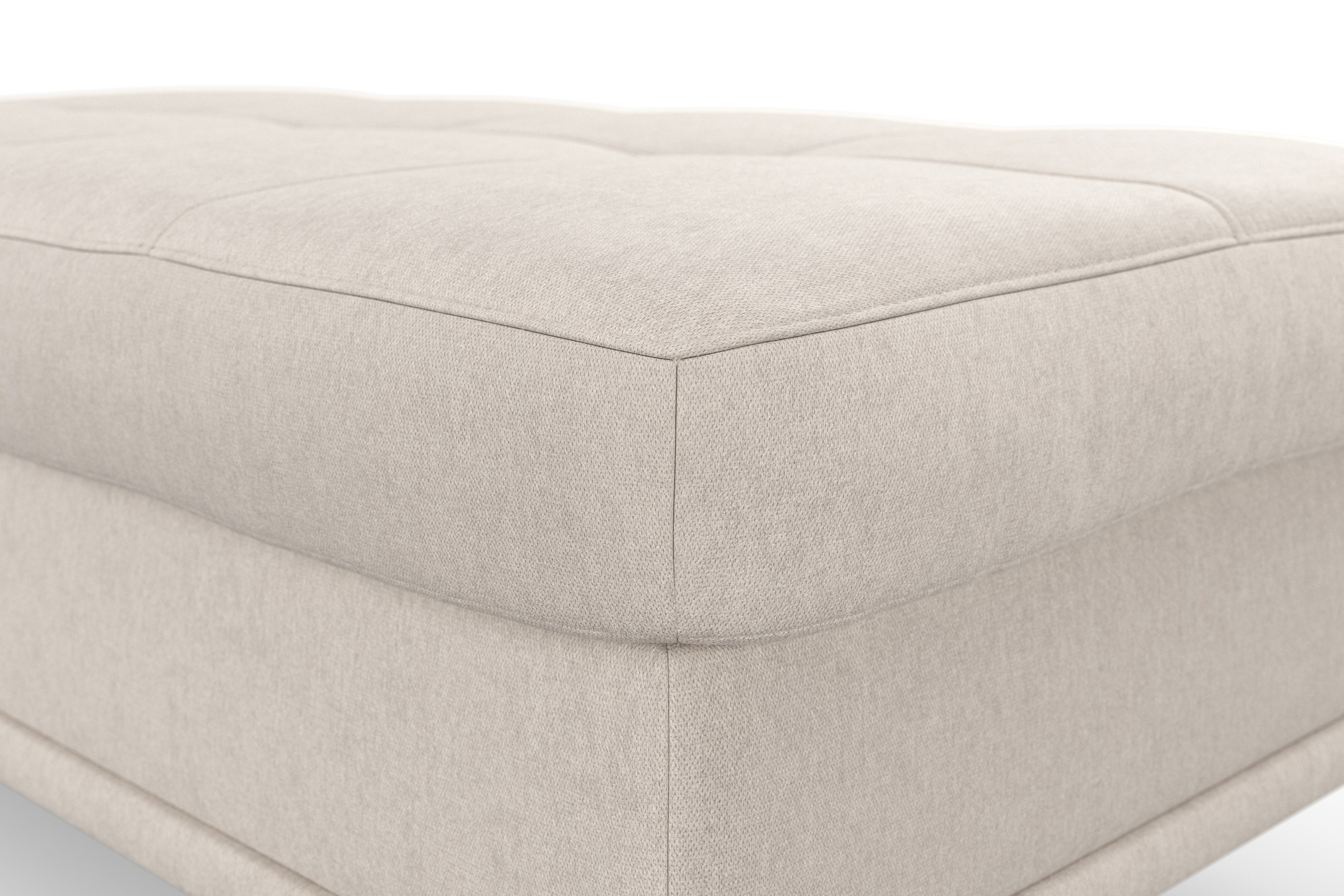 INOSIGN Polsterhocker »Palm Beach«, passend zur Polsterserie "Palm Beach", B/T/H: 133/72/47