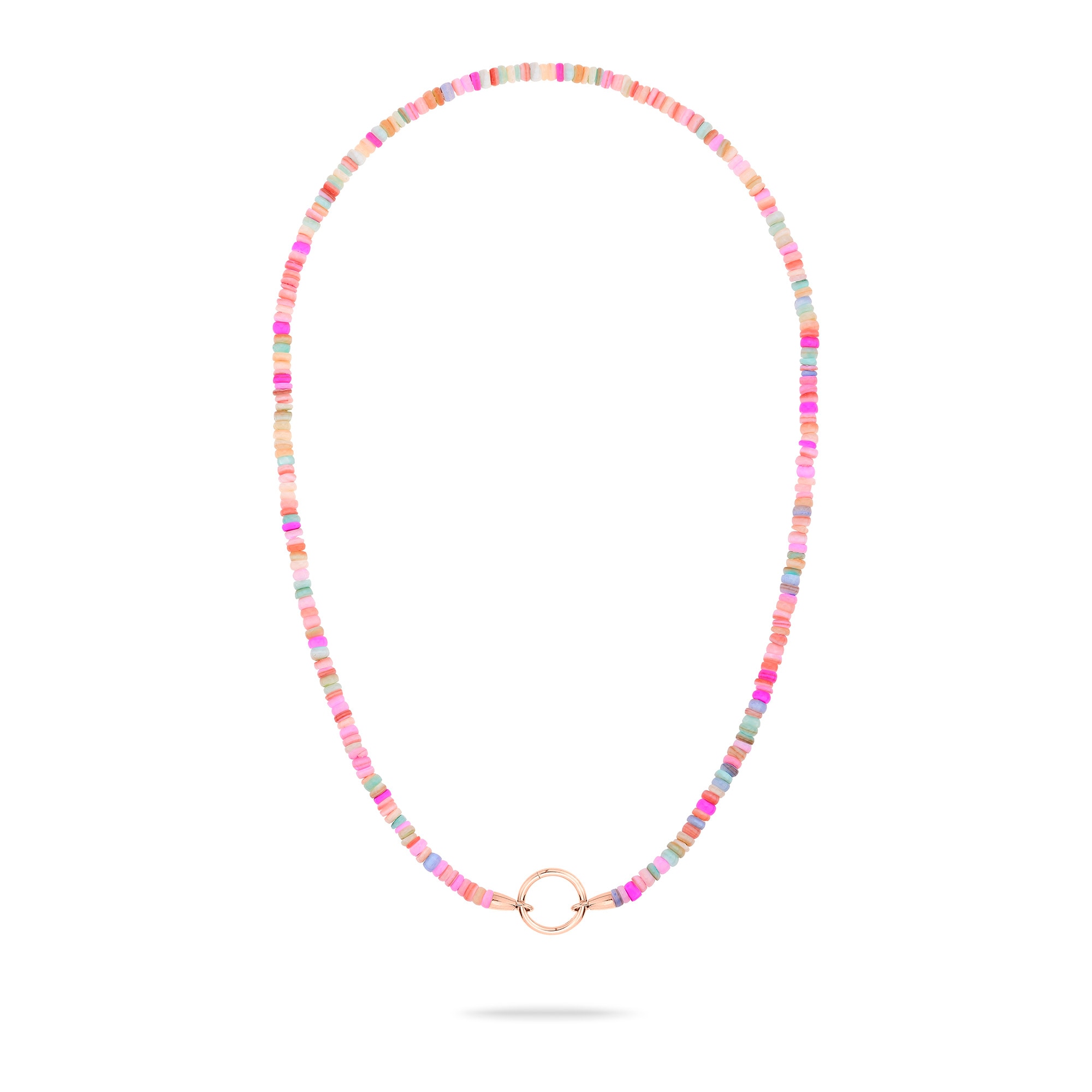 Tamaris Charm-Kette »Schmuck Geschenk Edelstahl Halskette All About Beads«, mit Naturstein