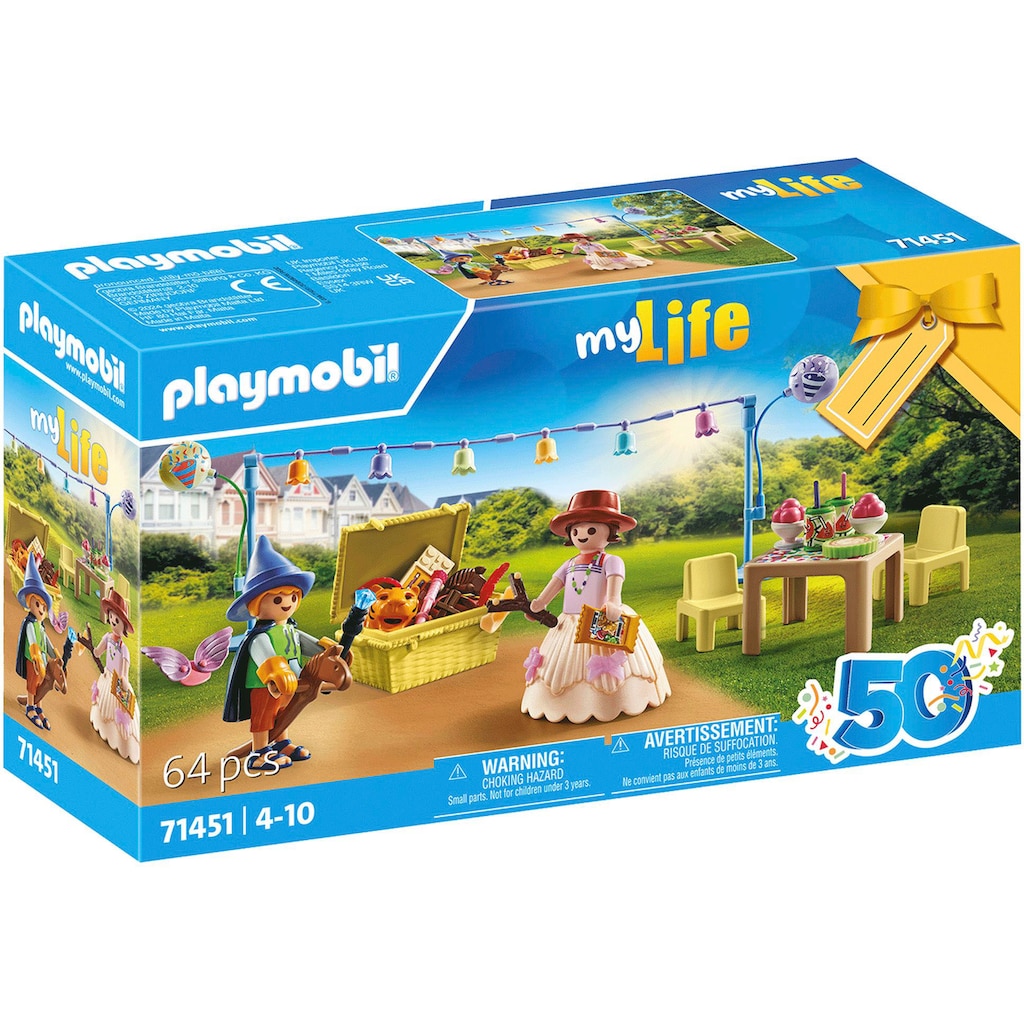 Playmobil® Konstruktions-Spielset »Kostümparty (71451), City Life«, (64 St.)