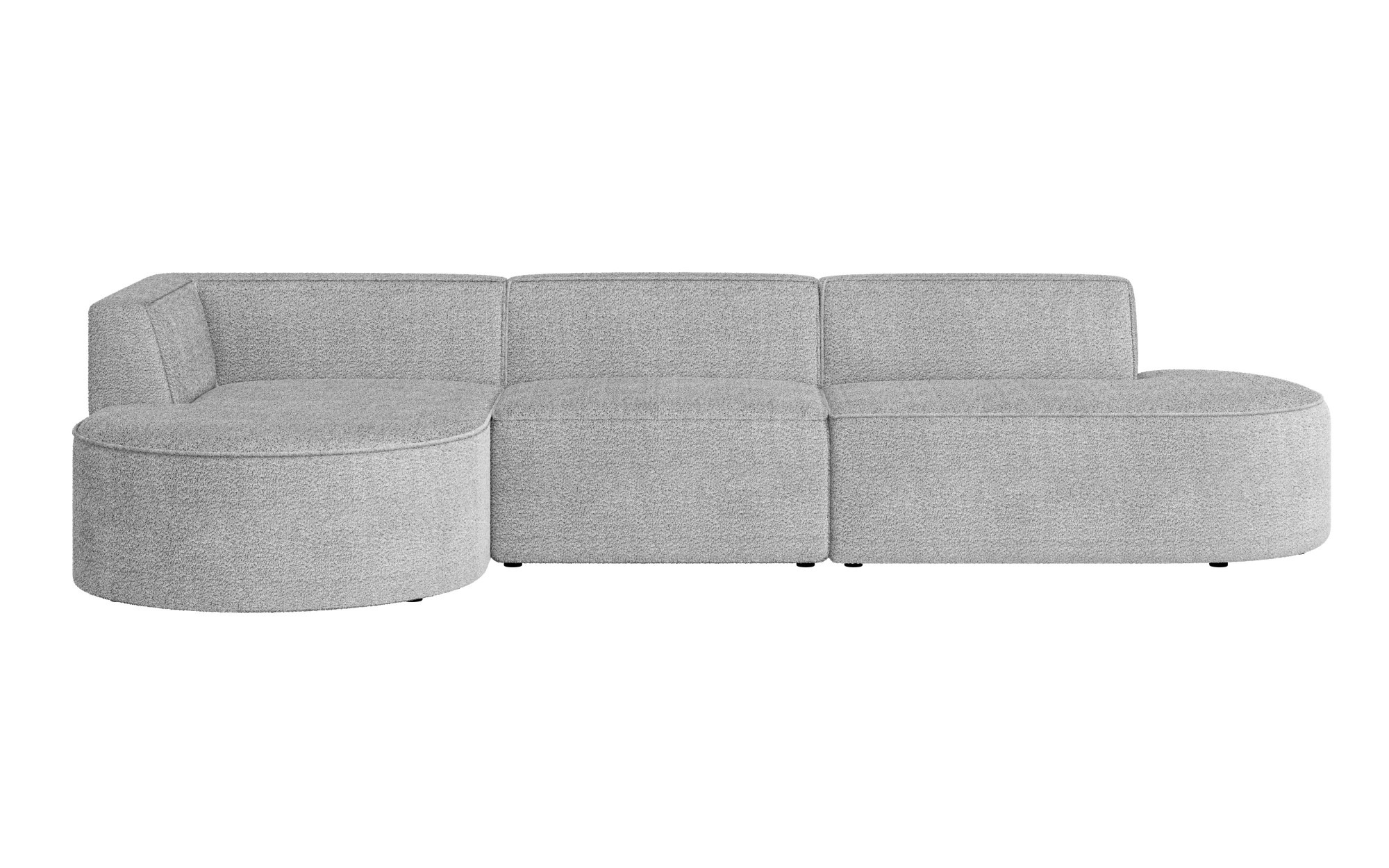 OTTO home Ecksofa »EIVIND Designer Sofa mit Ottomane rechts/links, B/T/H: 3 günstig online kaufen