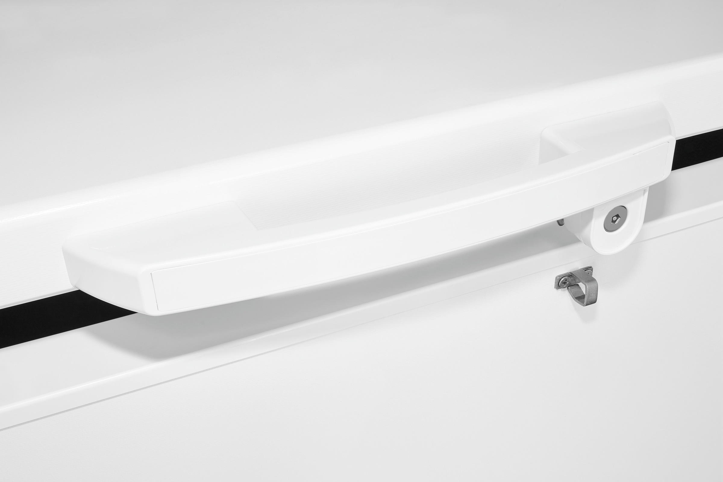 exquisit Gefriertruhe »GT200-HE-O11E weiss« 85,3 cm hoch 89,1 cm breit 2-in-1 Gefrier-/Kühltruhe mit LED, Griff, Schloss&flexibel einstellbar