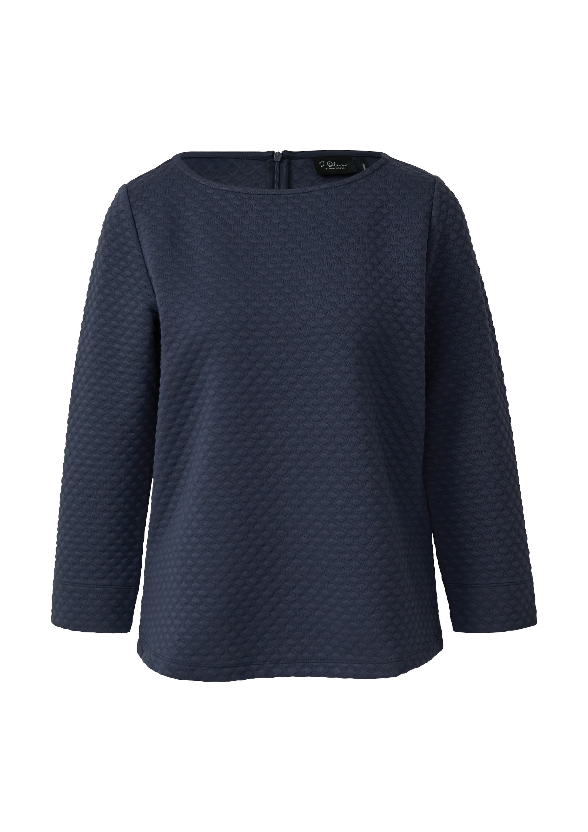s.Oliver BLACK LABEL Sweatshirt , im Relaxed Fit mit U-Boot-Ausschnitt
