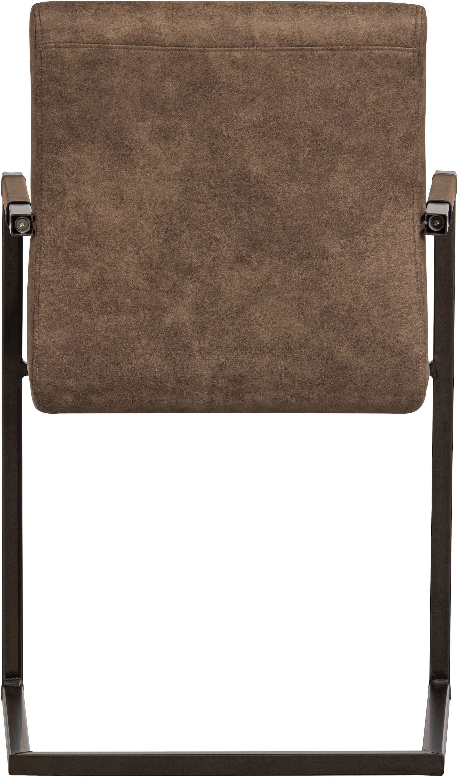 WOOOD Esszimmerstuhl »Bas«, (Set), 2 St., Freischwinger, gepolstert, Breite 54 cm, Metallgestell