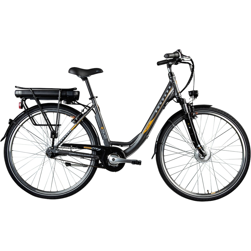 Zündapp E-Bike »Z502«, 7 Gang, Frontmotor 240 W