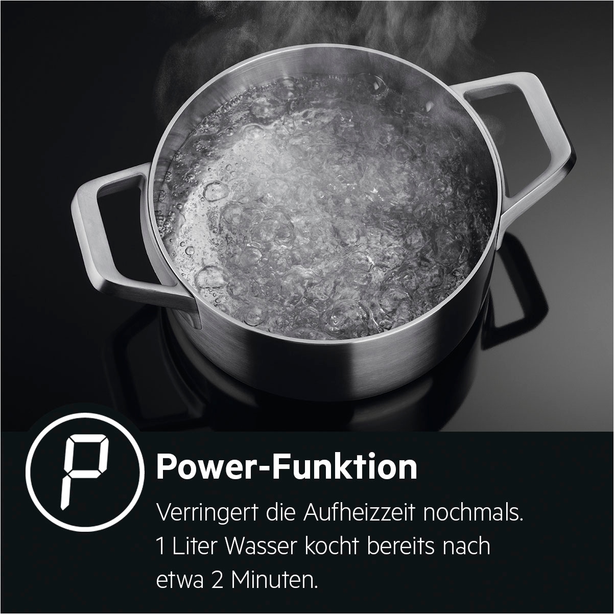 AEG Induktions-Kochfeld »IKE64441XB«, mit Hob²Hood - Funktion