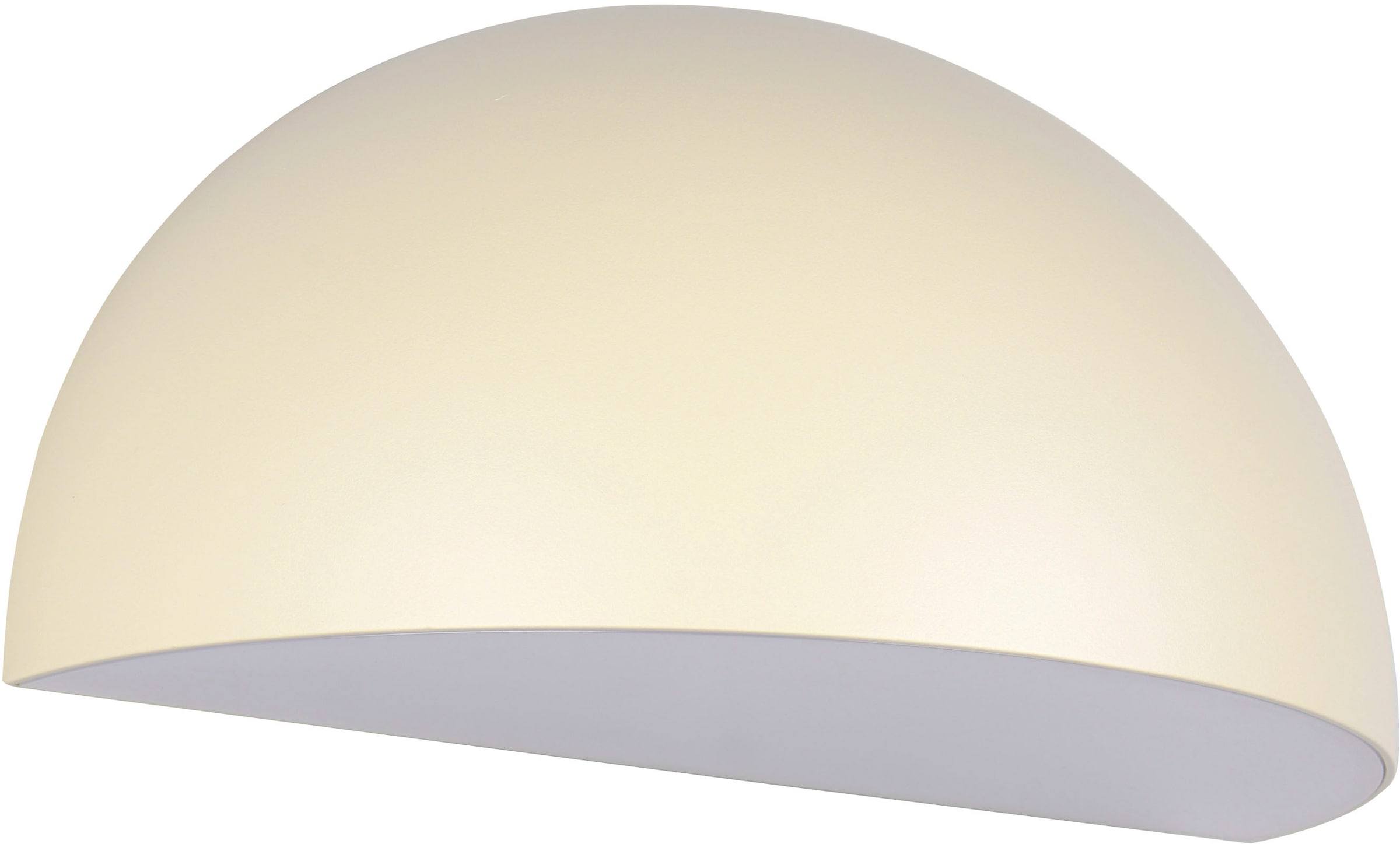 TRIO Leuchten Außen-Wandleuchte »MAAS, Hauswand Leuchte Downlight kugelförmig Metall Aluminium IP44«, 1 flammig, Leuchtmittel E27 | Leuchtmittel wechselbar, exkl 1x E27 max 10W, Breite 27cm Höhe 14cm, Leuchtmittel wechselbar