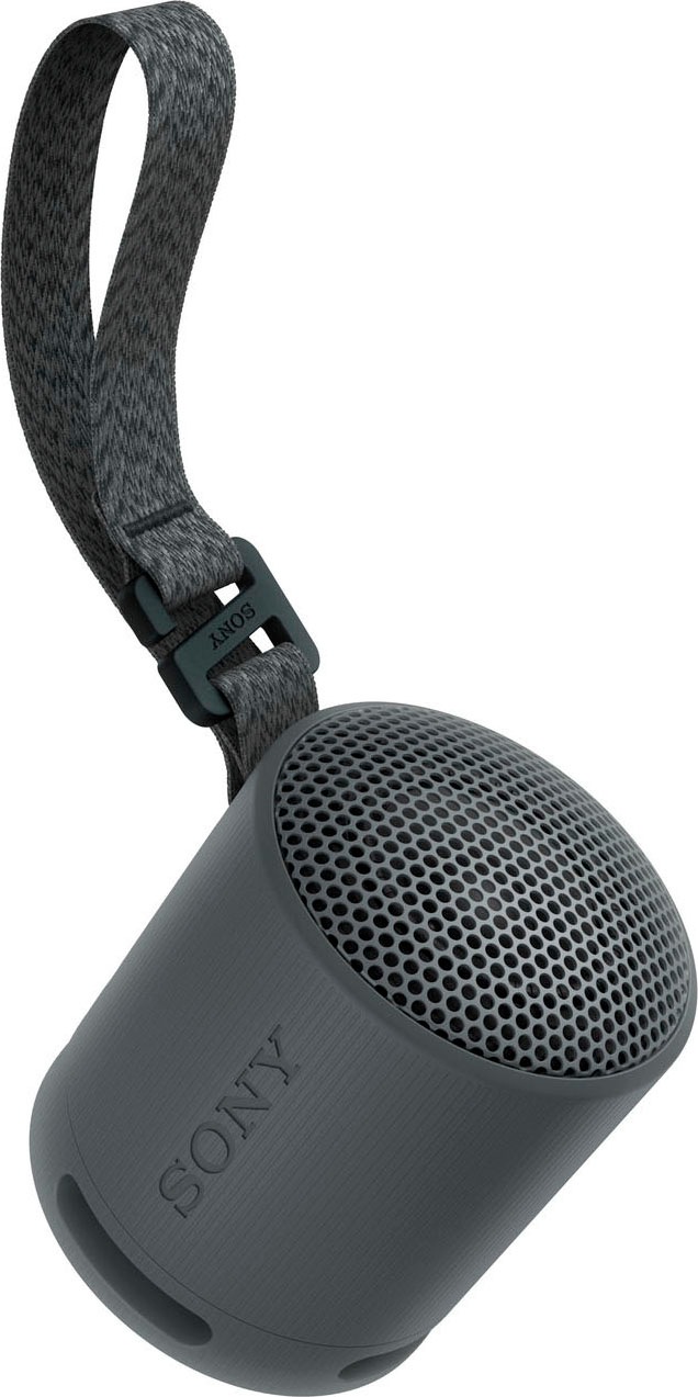 Sony Bluetooth-Lautsprecher »SRS-XB100«, Kabellos, wasser- und staubdicht, 16-Std.-Akku, umweltfreundlich