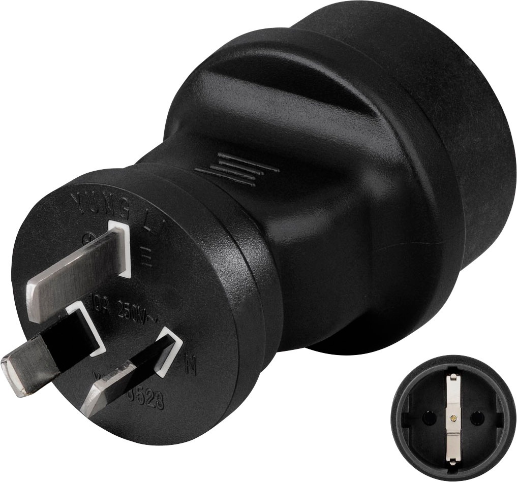 Hama Reiseadapter »Reisestecker Adapter China/Australien«, mit deutschem Adapter Euro