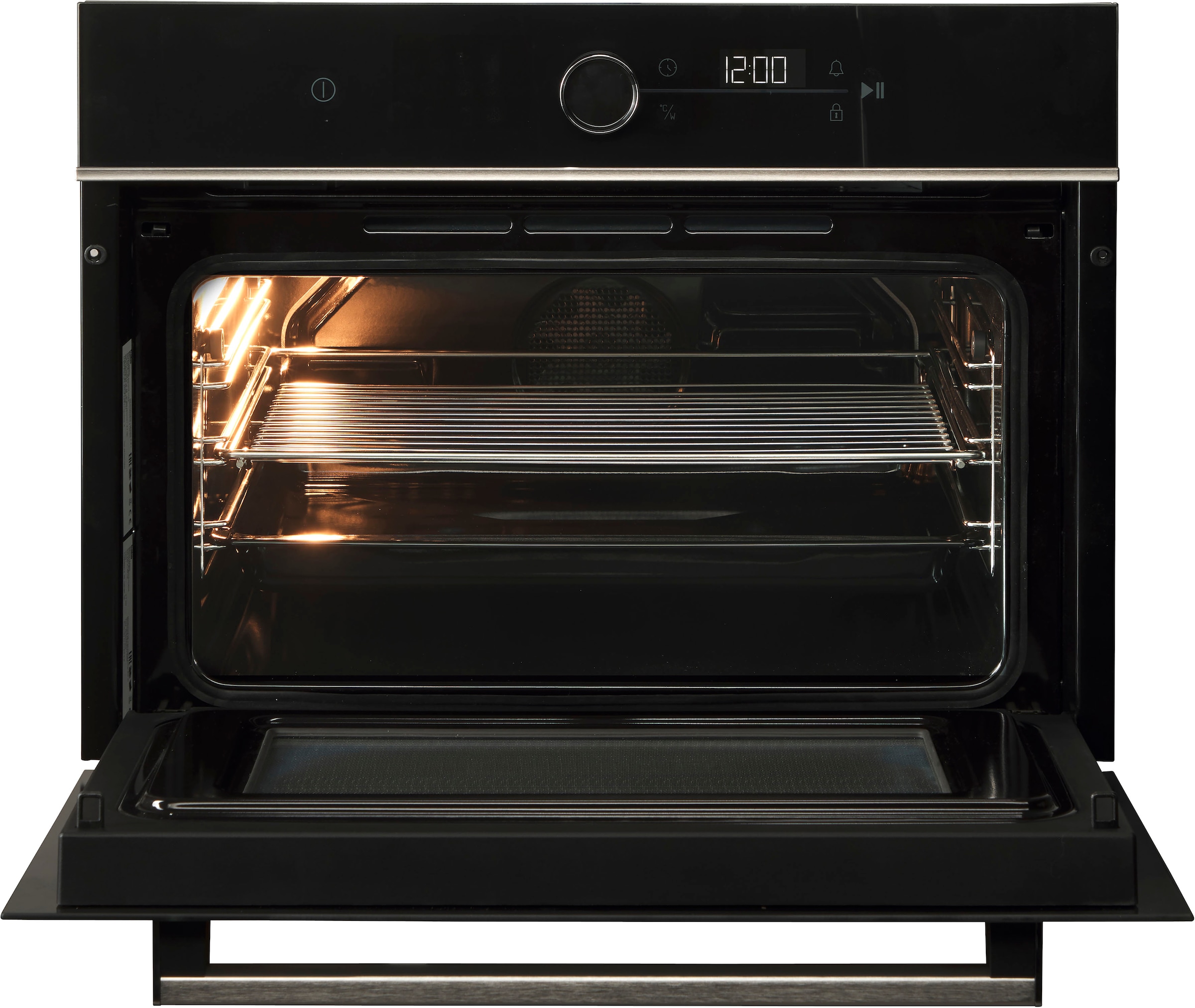 BEKO Backofen mit Mikrowelle  »BBCW13400X 775808921«, mit Teleskopauszug nachrüstbar