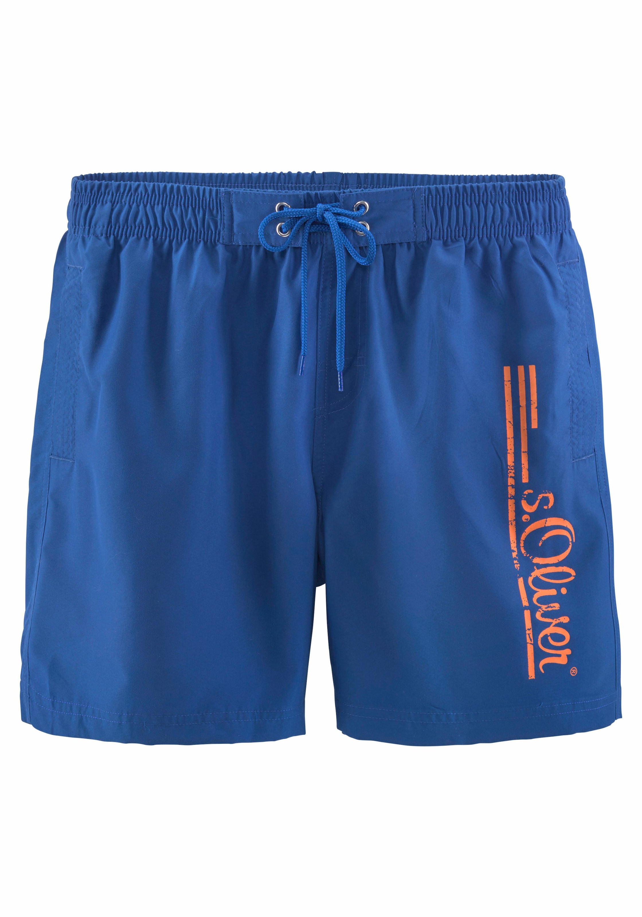 2. Bild von s.Oliver Badeshorts »Philip«, mit Logo-Print im Used-Look