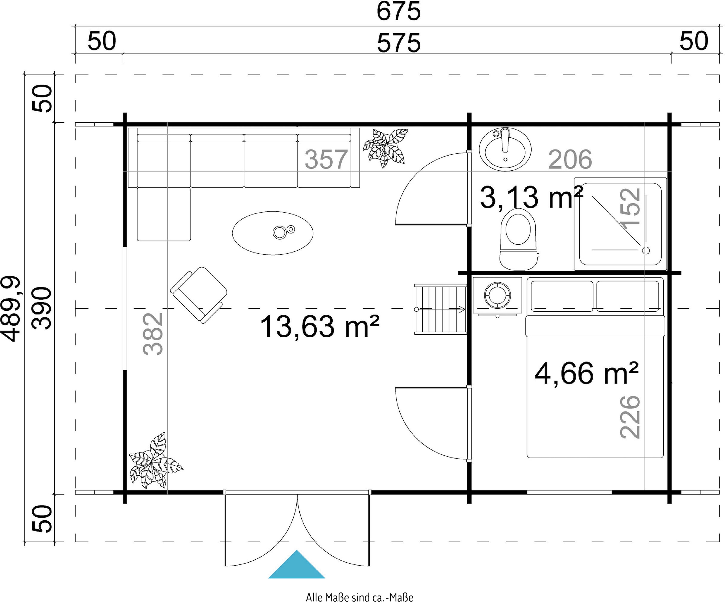 LASITA MAJA Gartenhaus »CAROLINE«