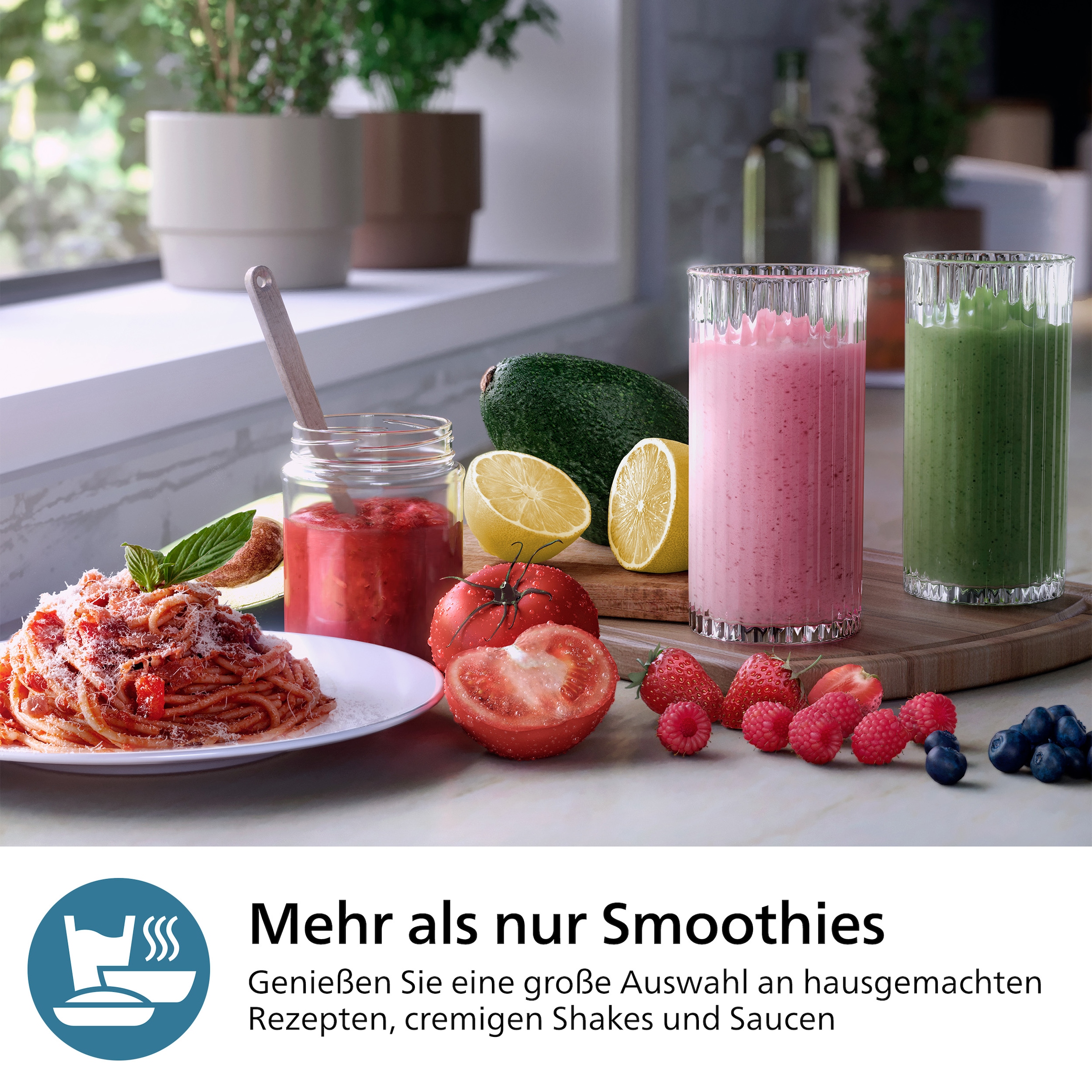 Philips Standmixer »HR2764/00 5000 Series, mit ProBlend Plus-Technologie,«, 800 W, 700ml-Tritan-Becher, kompaktes Design; Edelstahl/Schwarz