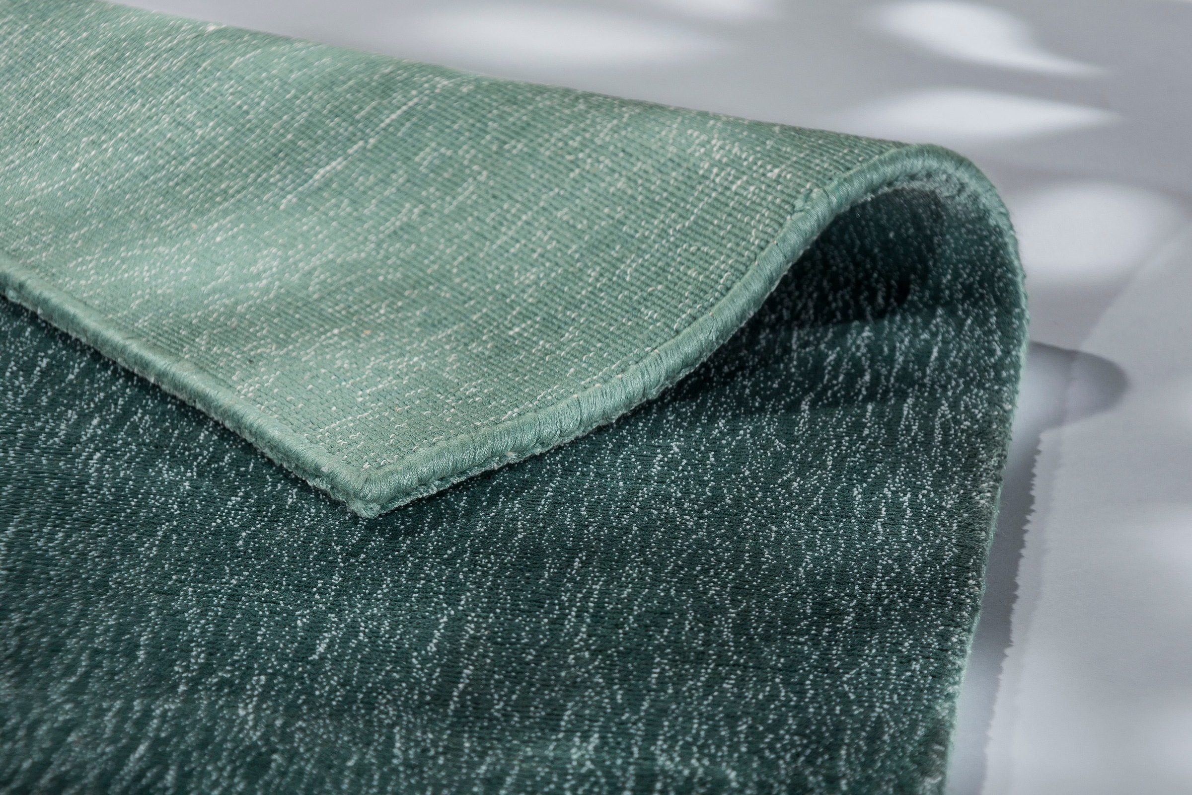 SCHÖNER WOHNEN-Kollektion Teppich »Aura«, rechteckig, 15 mm Höhe, seidige Viskose, Wohnzimmer