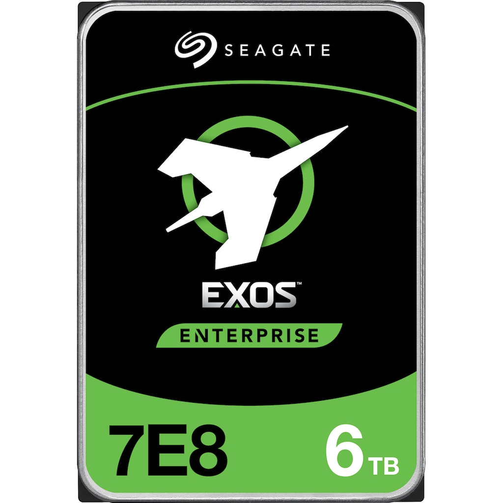 Seagate HDD-Server-Festplatte »Exos 7E8 6TB SAS 512e/4Kn«, Anschluss SAS