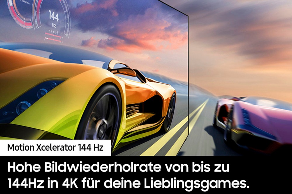 Samsung QLED Mini LED-Fernseher »GQ85QN90DAT«, 4K Ultra HD, Smart-TV, Neural Quantum 4K AI Gen2 Prozessor, Gaming Hub, bis zu 144Hz
