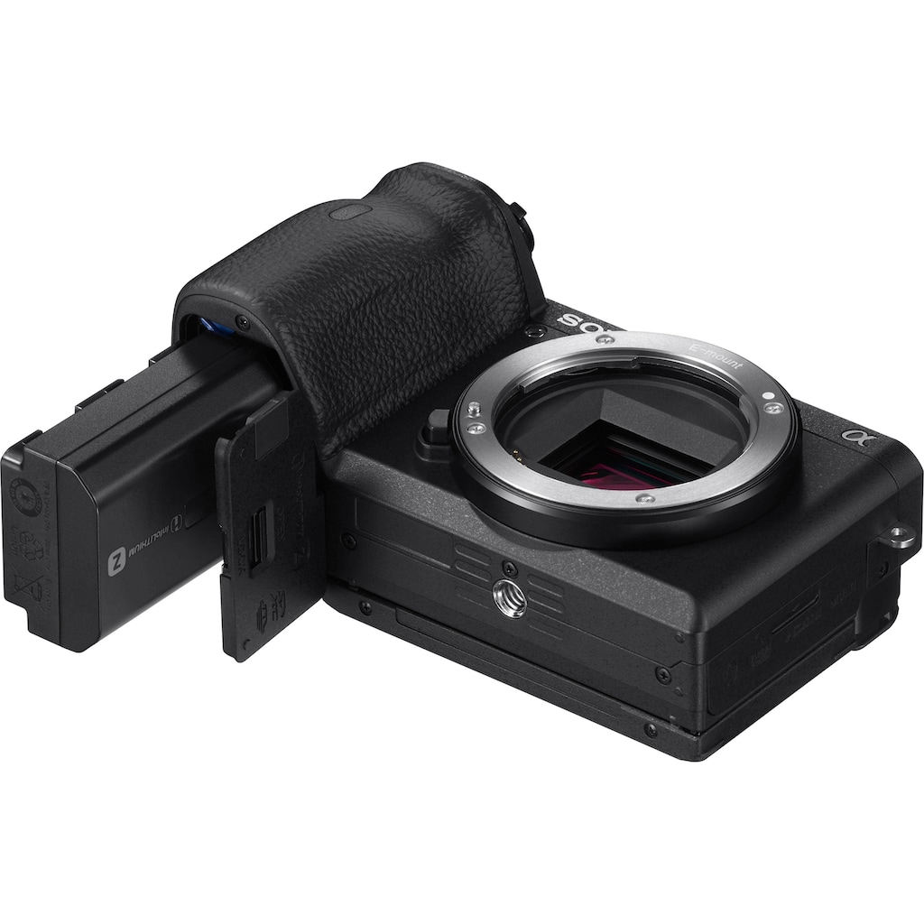 Sony Systemkamera »ILCE-6600B - Alpha 6600 E-Mount«, 24,2 MP, 4K Video, 180° Klapp-Display, NFC, Bluetooth, WLAN (Wi-Fi), nur Gehäuse