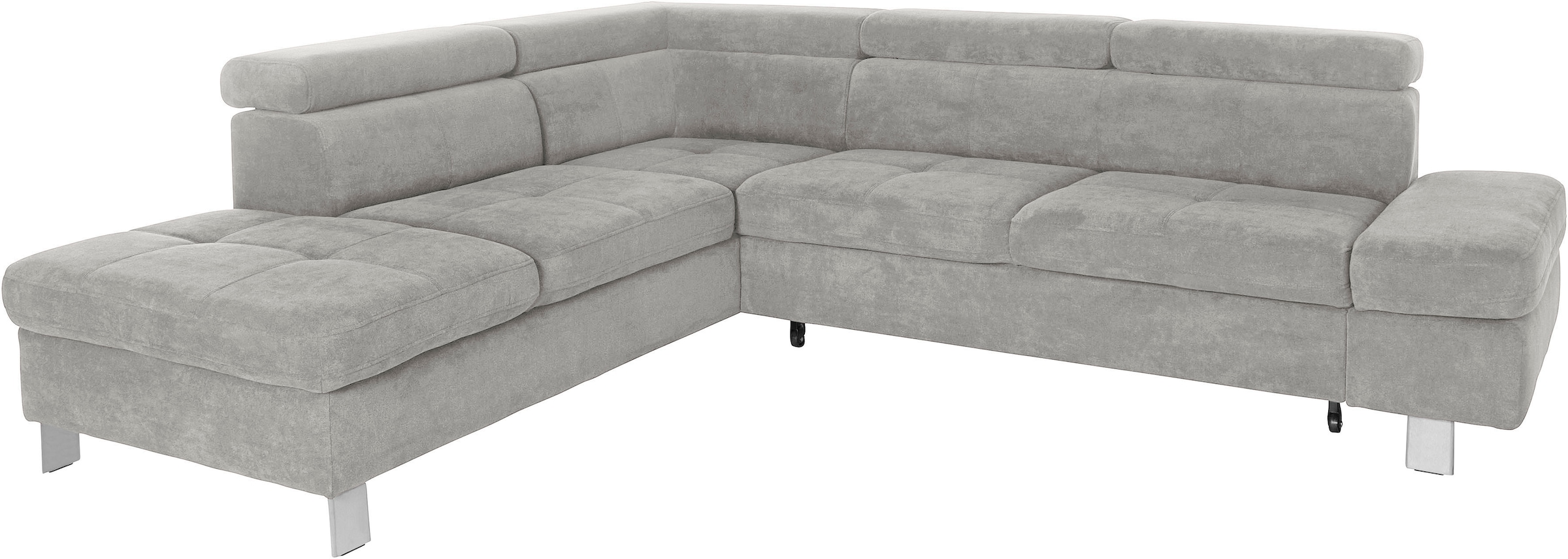 exxpo - sofa fashion Ecksofa »Fiji, L-Form« mit Kopf- bzw. Rückenverstellun günstig online kaufen