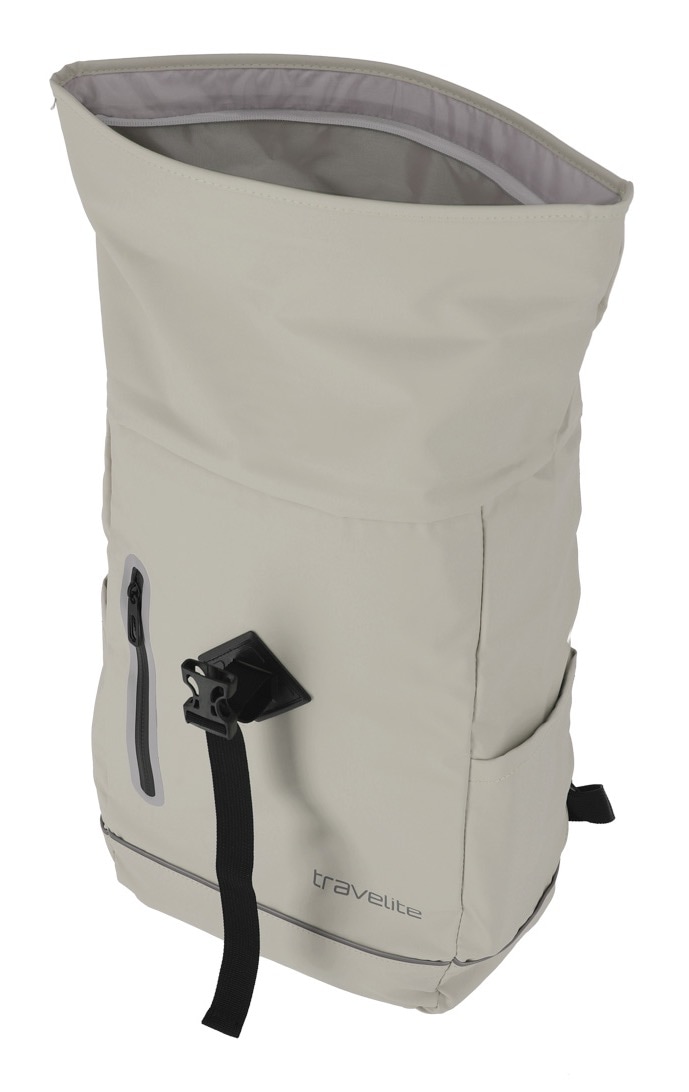 travelite Freizeitrucksack »BASICS Roll-Up Rucksack Plane«, Wanderrucksack Reiserucksack Streetpack Arbeitsrucksack